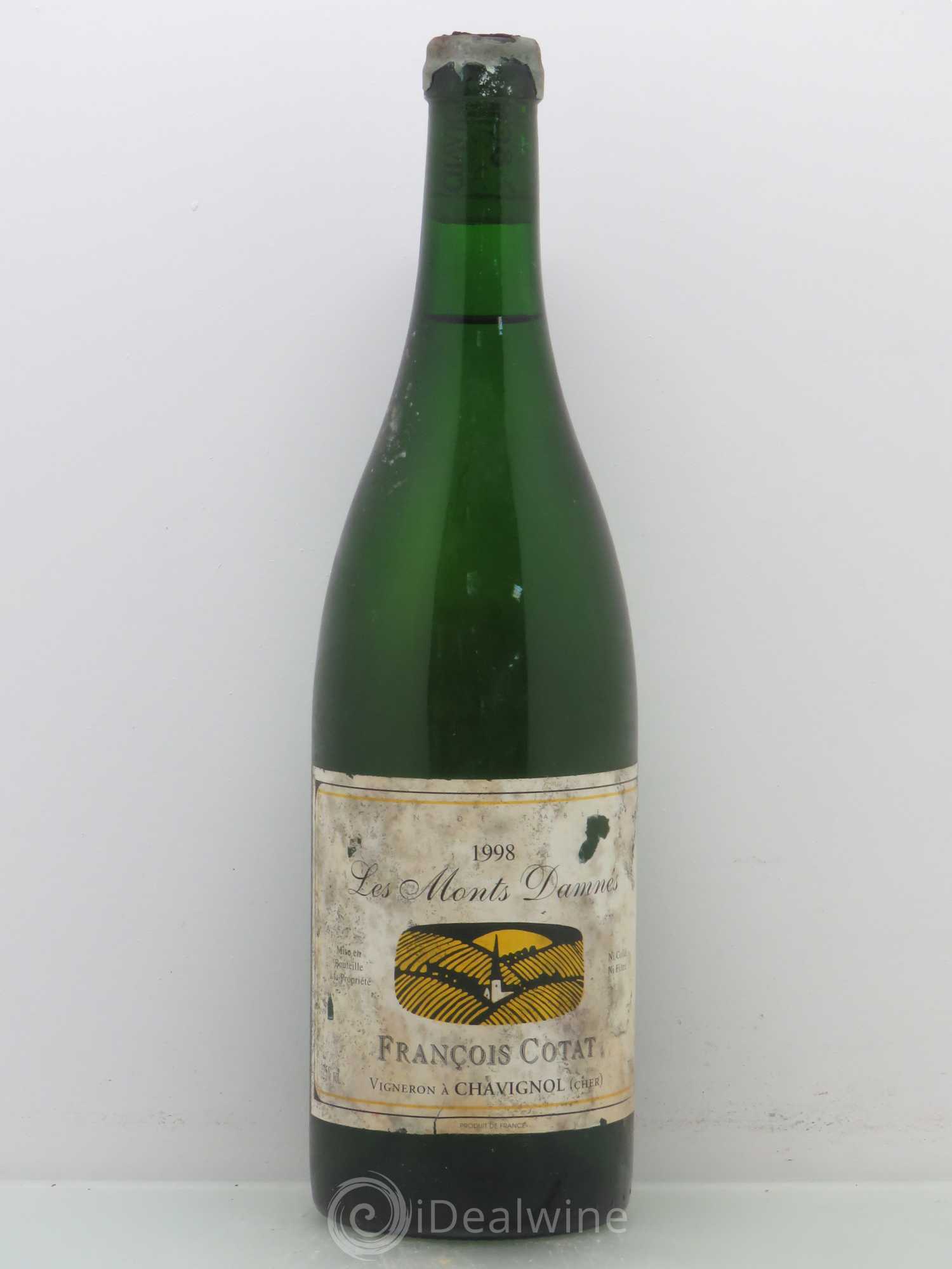 Sancerre Les Monts Damnés François Cotat 1998 - Lot de 1 bouteille - 0