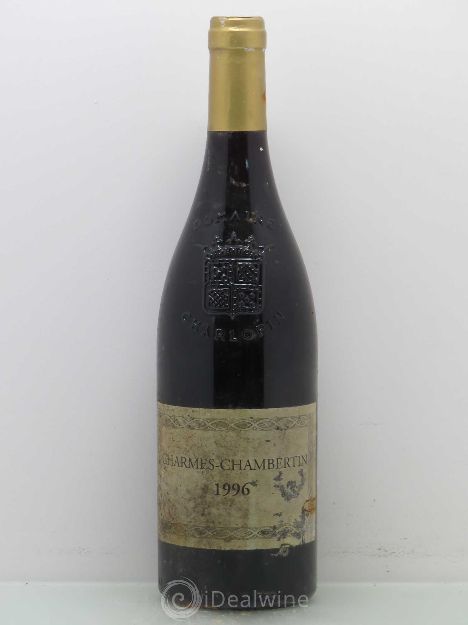 Charmes-Chambertin Grand Cru Charlopin-Parizot 1996 - Lot de 1 bouteille - 0