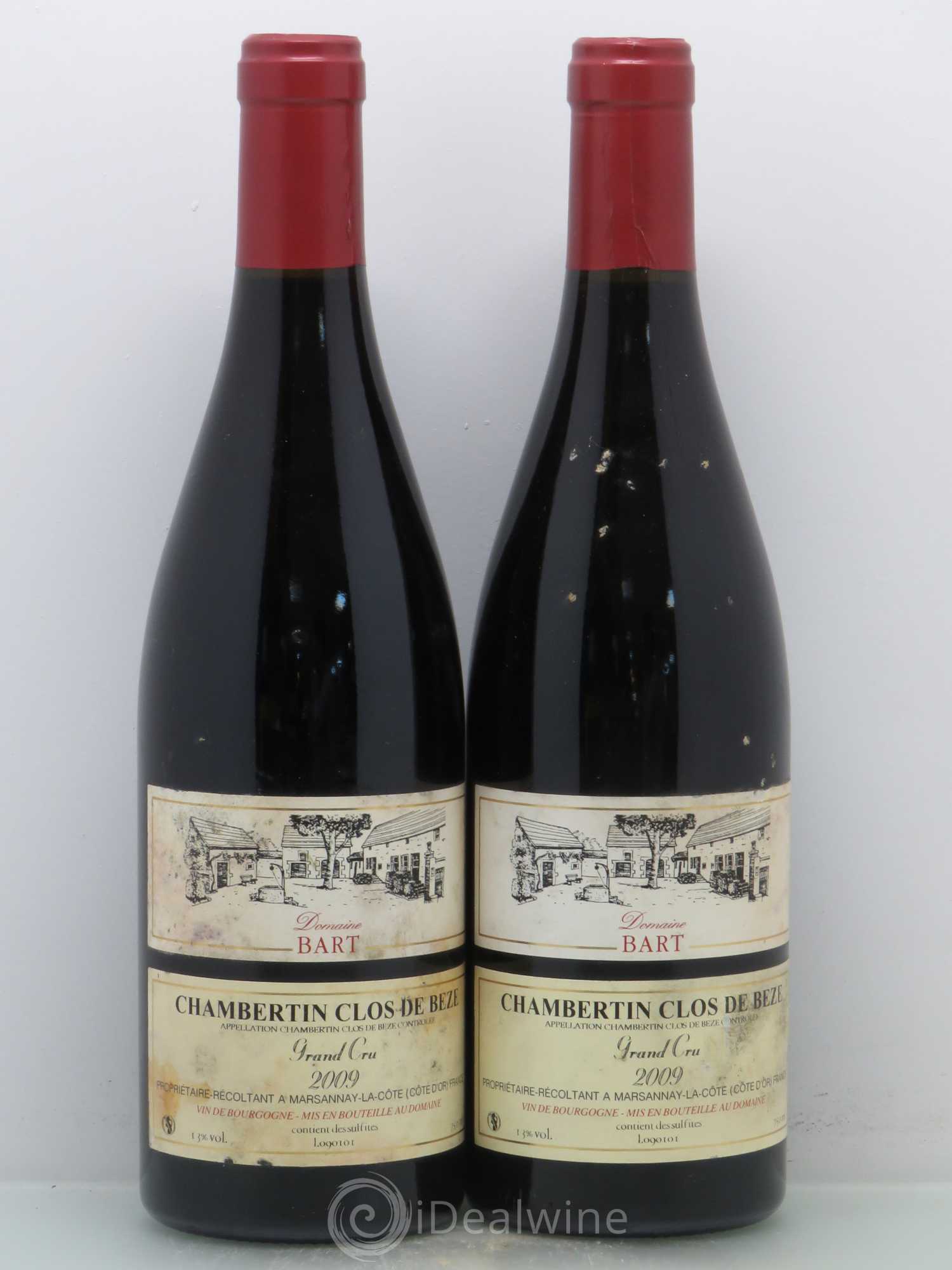 Chambertin Clos de Bèze Grand Cru Bart 2009 - Lot de 2 bouteilles - 0