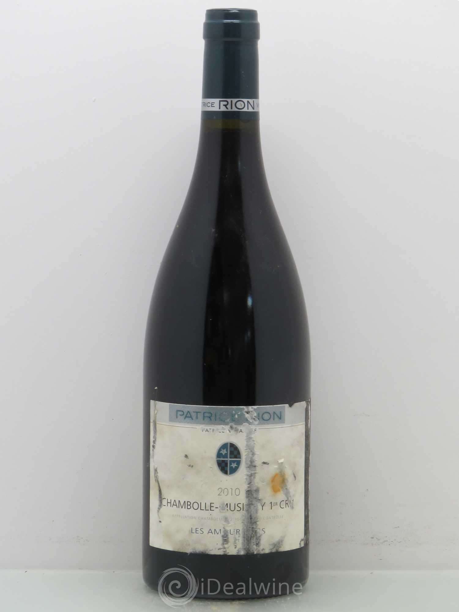 Chambolle-Musigny 1er Cru Les Amoureuses Patrice Rion (Domaine) 2010 - Lot de 1 bouteille - 0