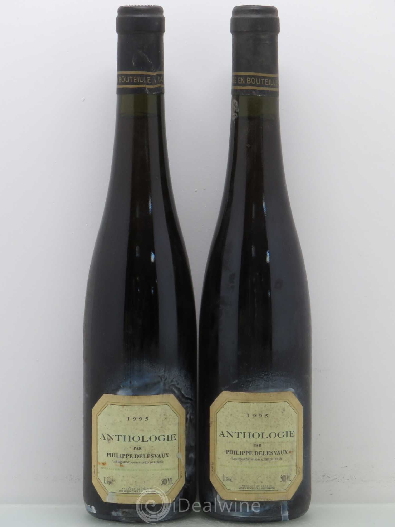 Coteaux du Layon Cuvée Anthologie Delesvaux (Domaine) 1995 - Lotto di 2 bottiglie - 0