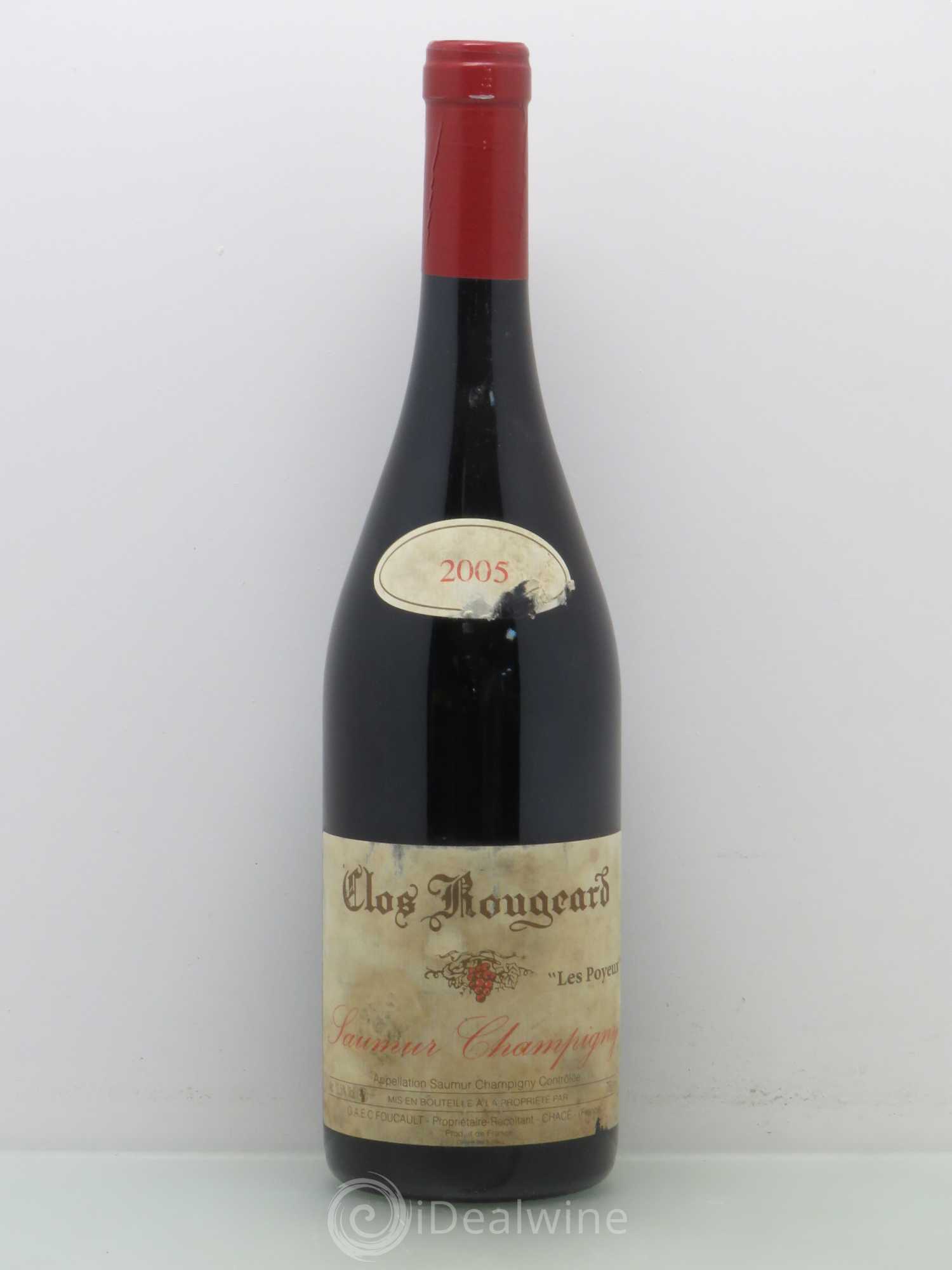 Saumur-Champigny Les Poyeux Clos Rougeard 2005 - Lot de 1 bouteille - 0