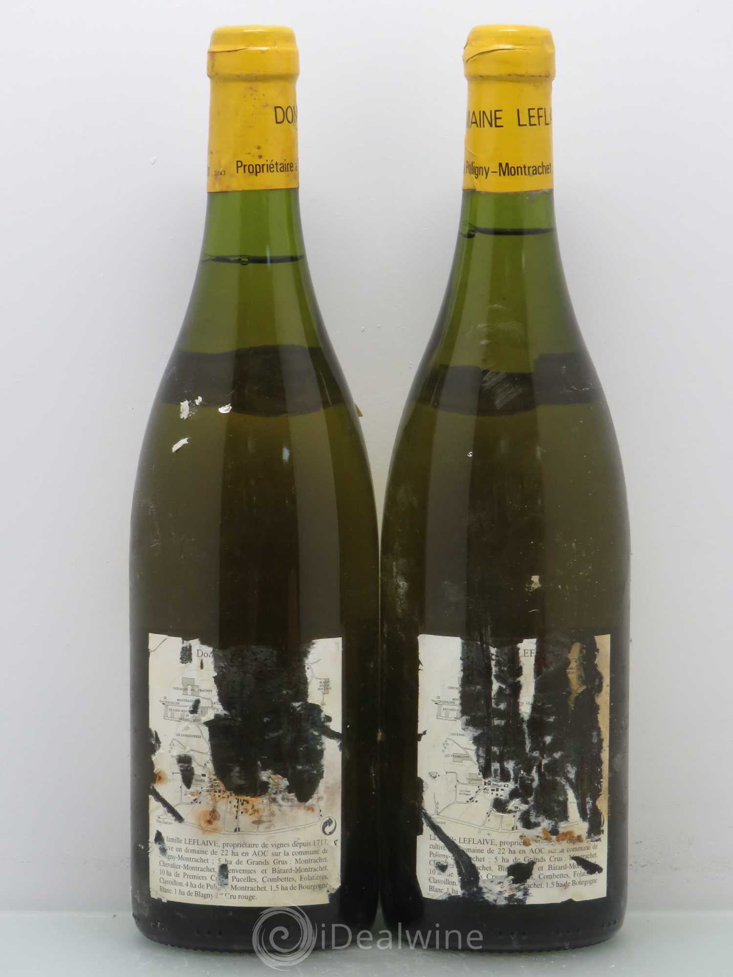 Puligny-Montrachet 1er Cru Clavoillon Leflaive (Domaine) 1995 - Lot de 2 bouteilles - 1