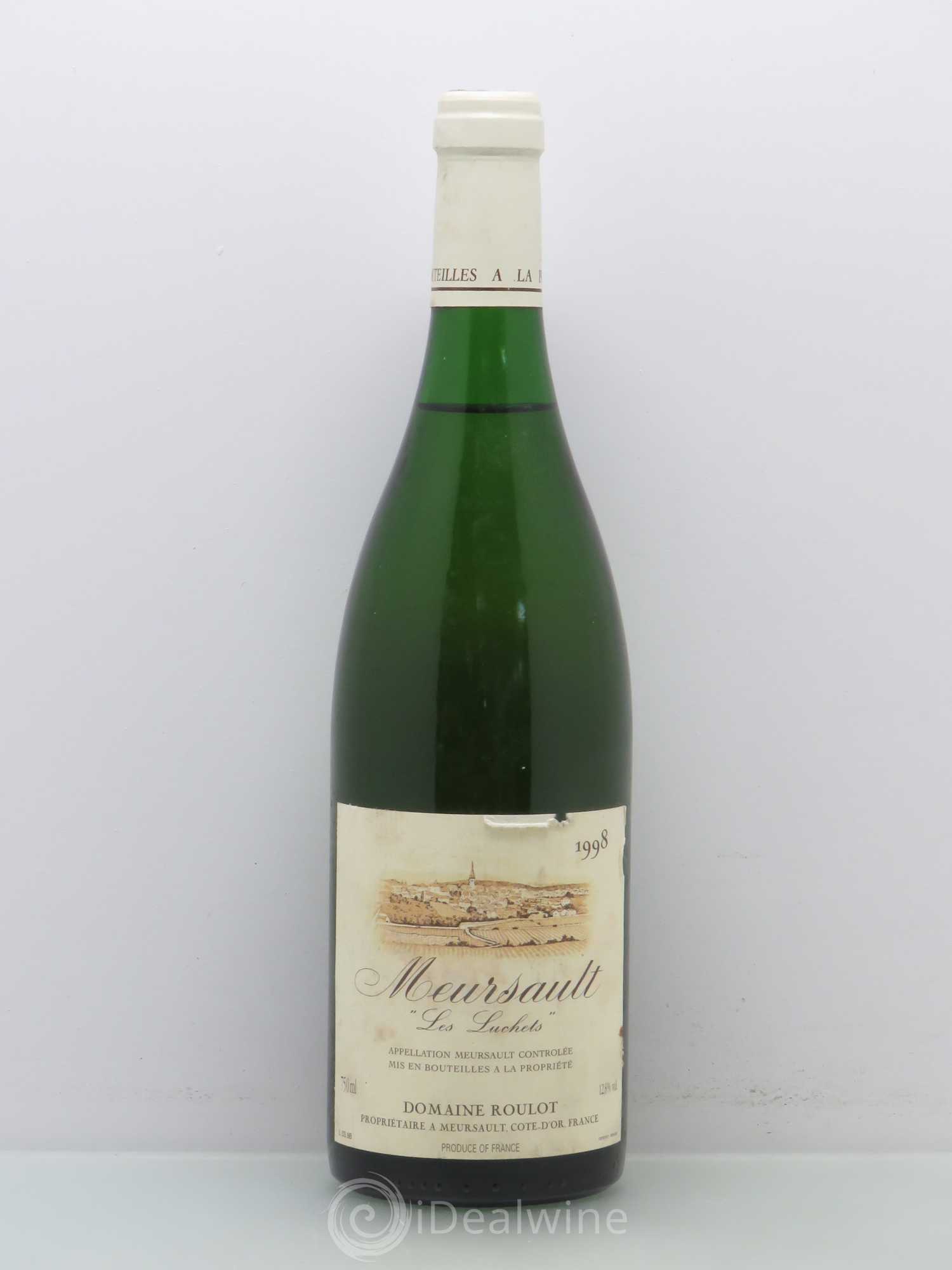 Meursault Luchets Roulot (Domaine) 1998 - Lot de 1 bouteille - 0