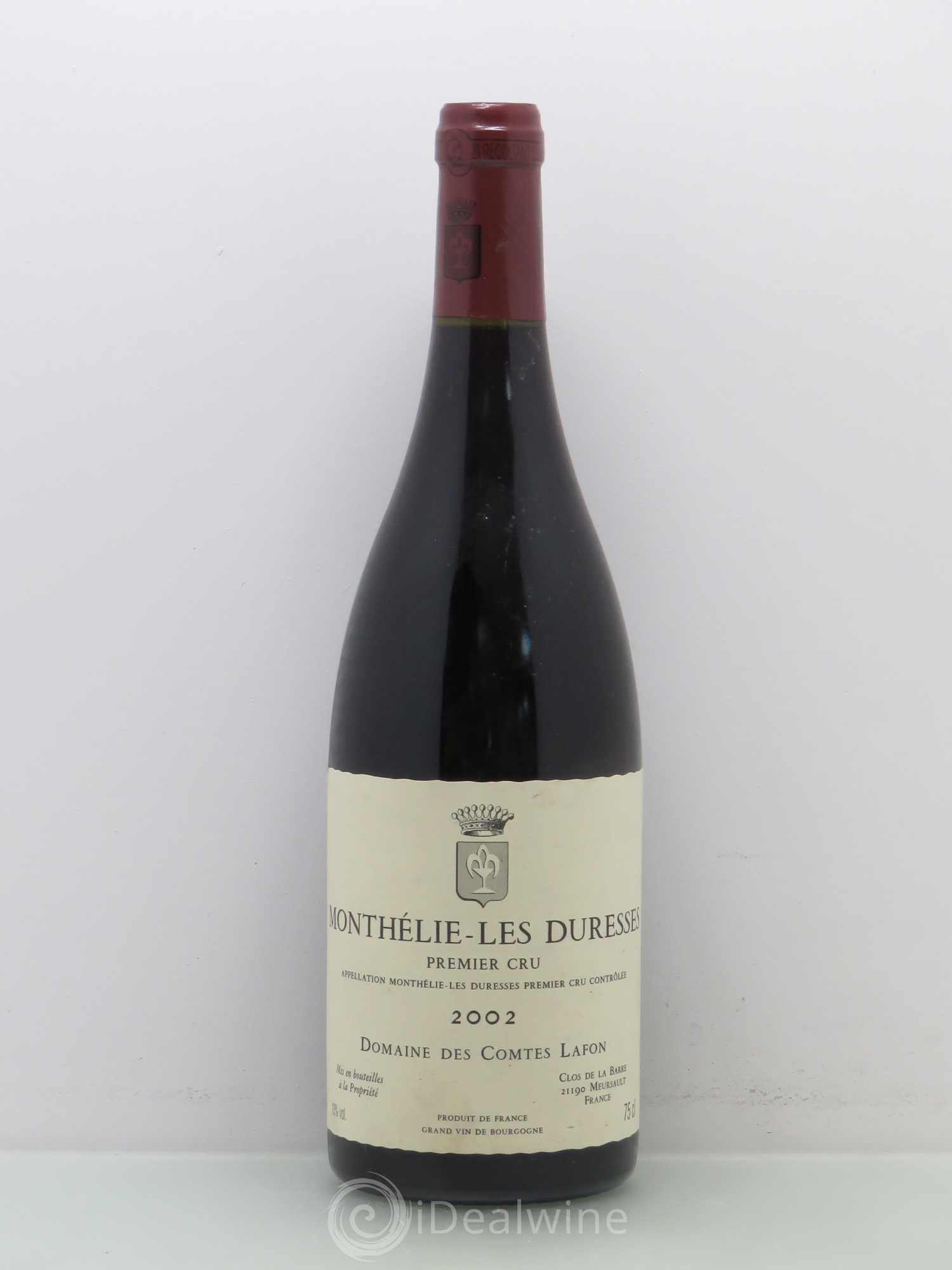 Monthélie 1er Cru Les Duresses Comtes Lafon 2002 - Posten von 1 Flasche - 0