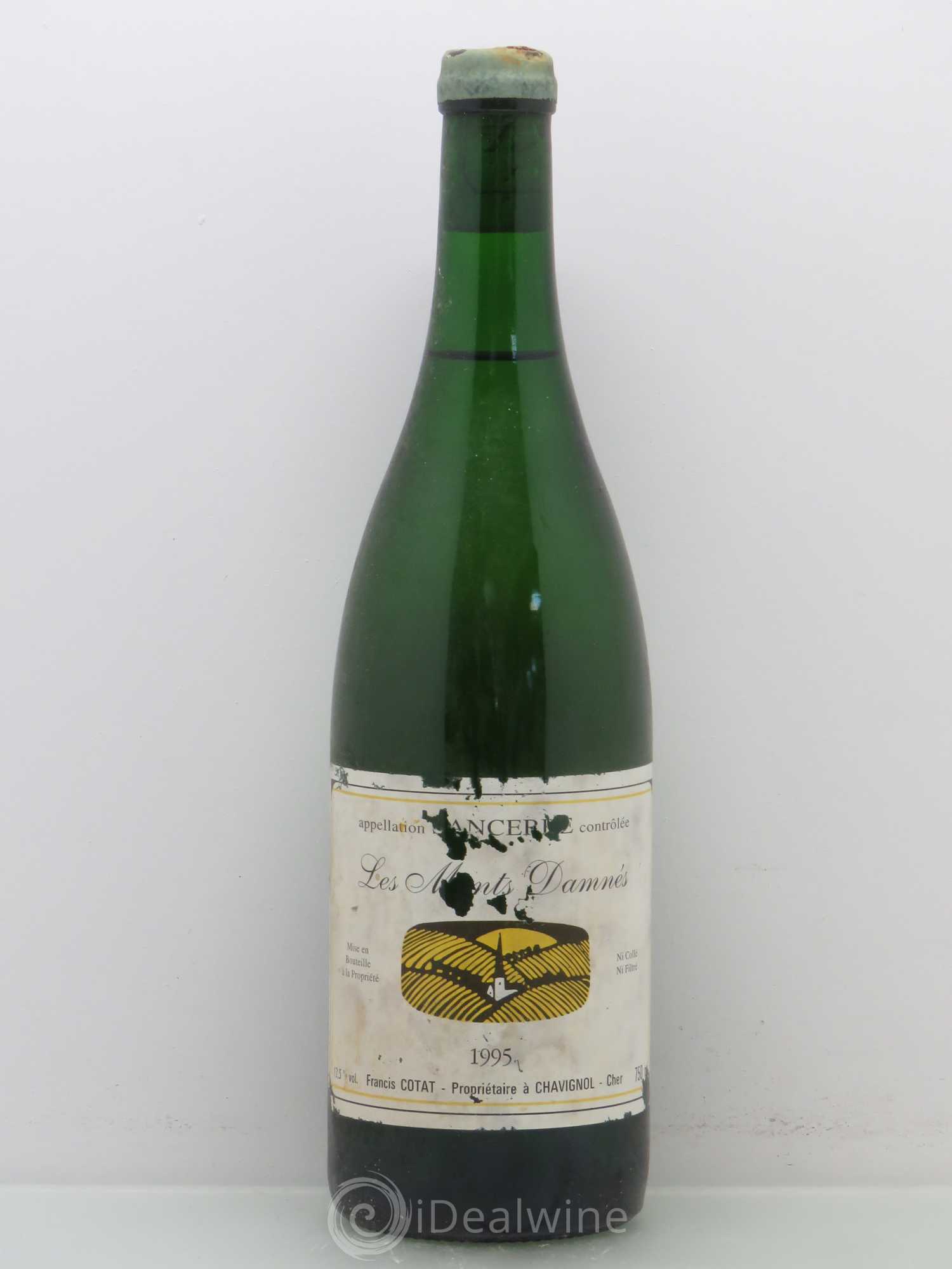 Sancerre Les Monts Damnés Francis Cotat 1995 - Posten von 1 Flasche - 0