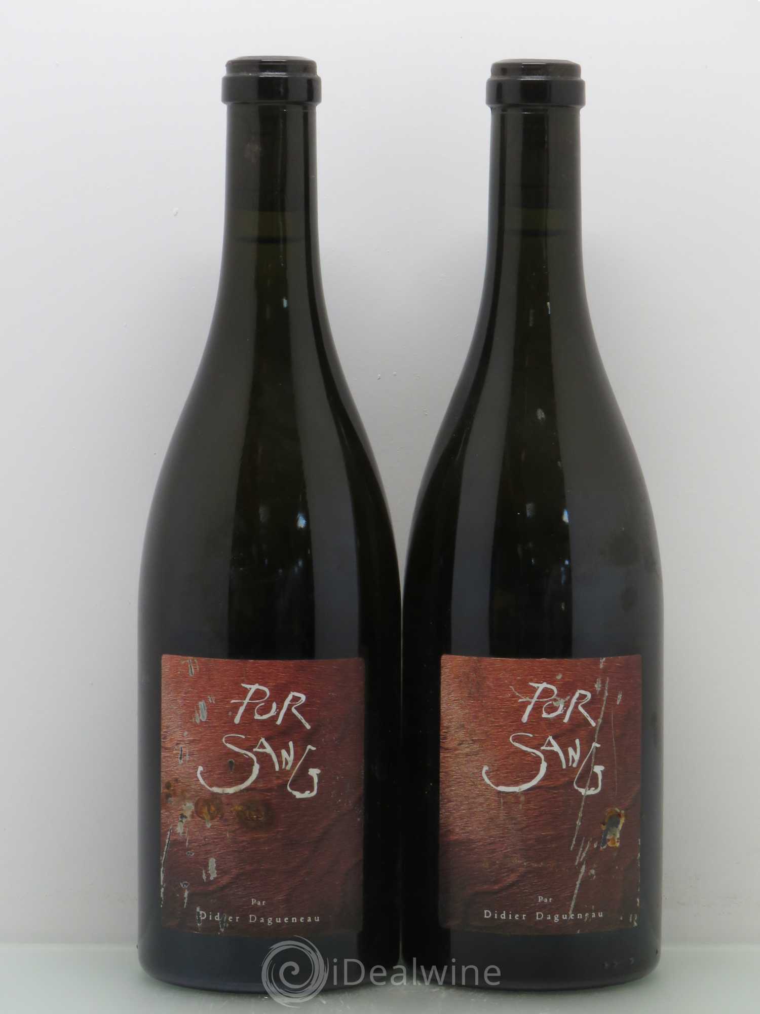 Vin de France (anciennement Pouilly-Fumé) Pur Sang Dagueneau (Domaine Didier - Louis-Benjamin) 1999 - Lot de 2 bouteilles - 0
