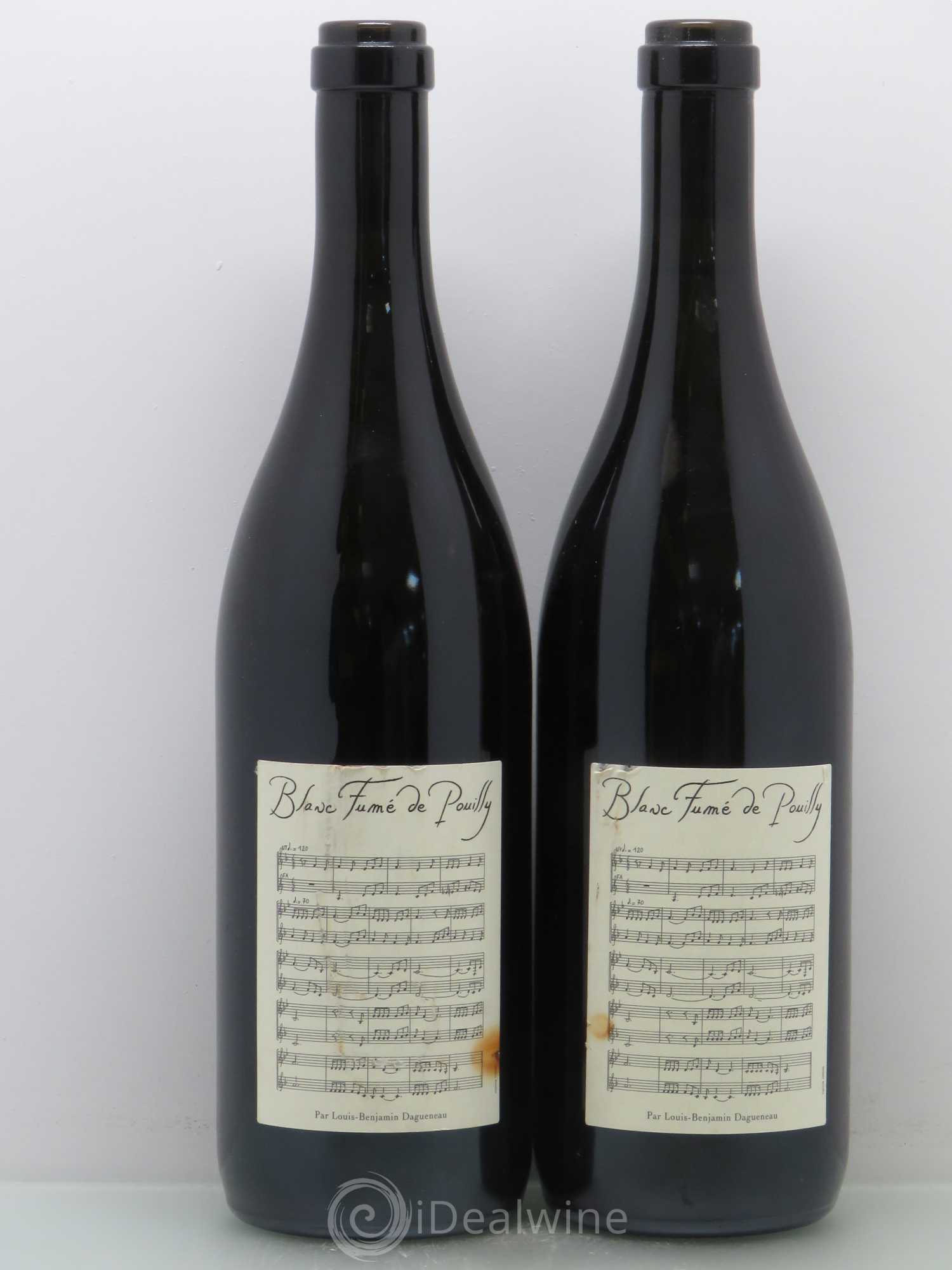 Pouilly-Fumé Blanc Fumé de Pouilly Dagueneau (Domaine Didier - Louis-Benjamin) 2012 - Lot de 2 bouteilles - 0