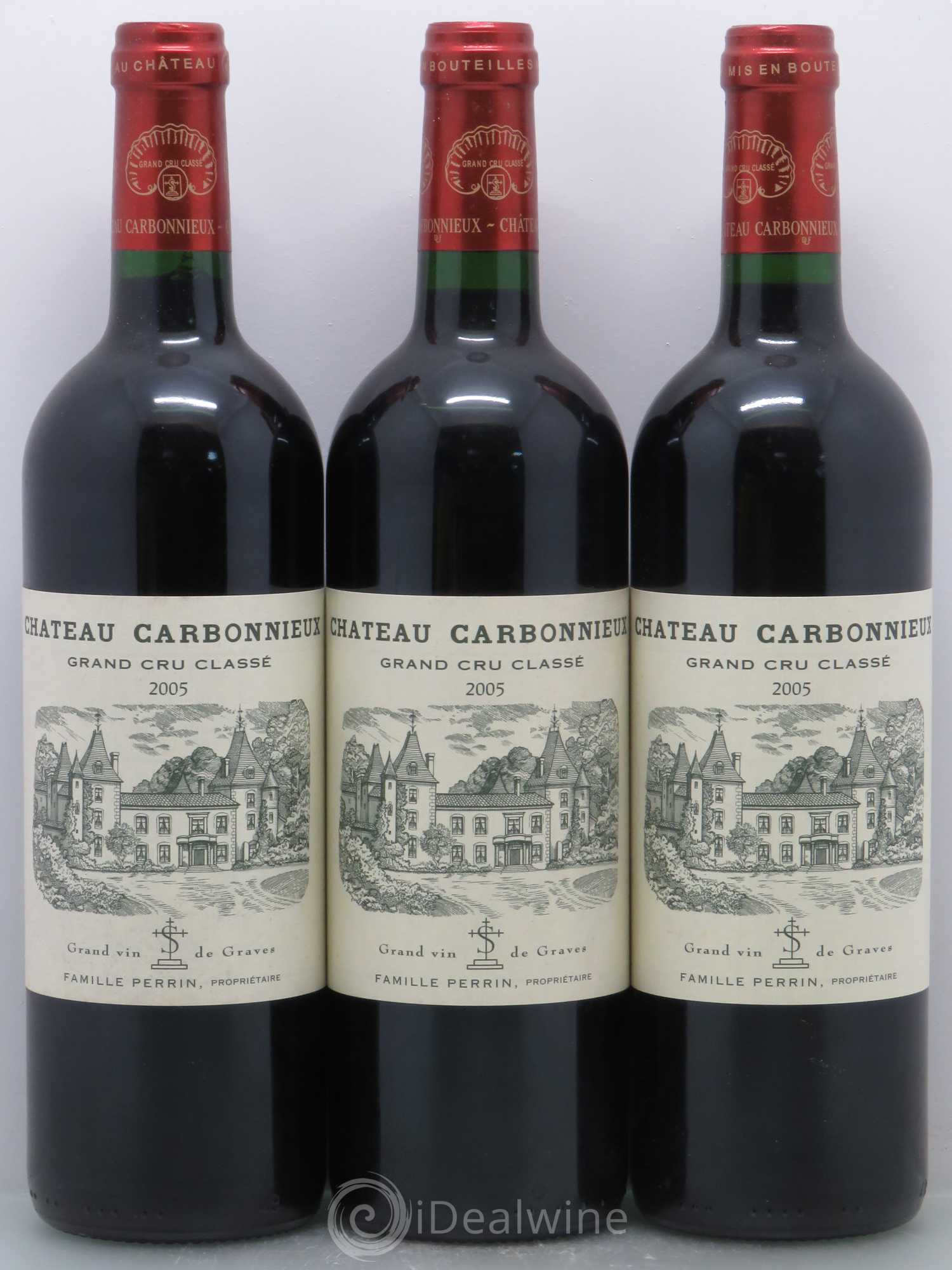 Château Carbonnieux Cru Classé de Graves 2005 - Lot de 12 bouteilles - 2