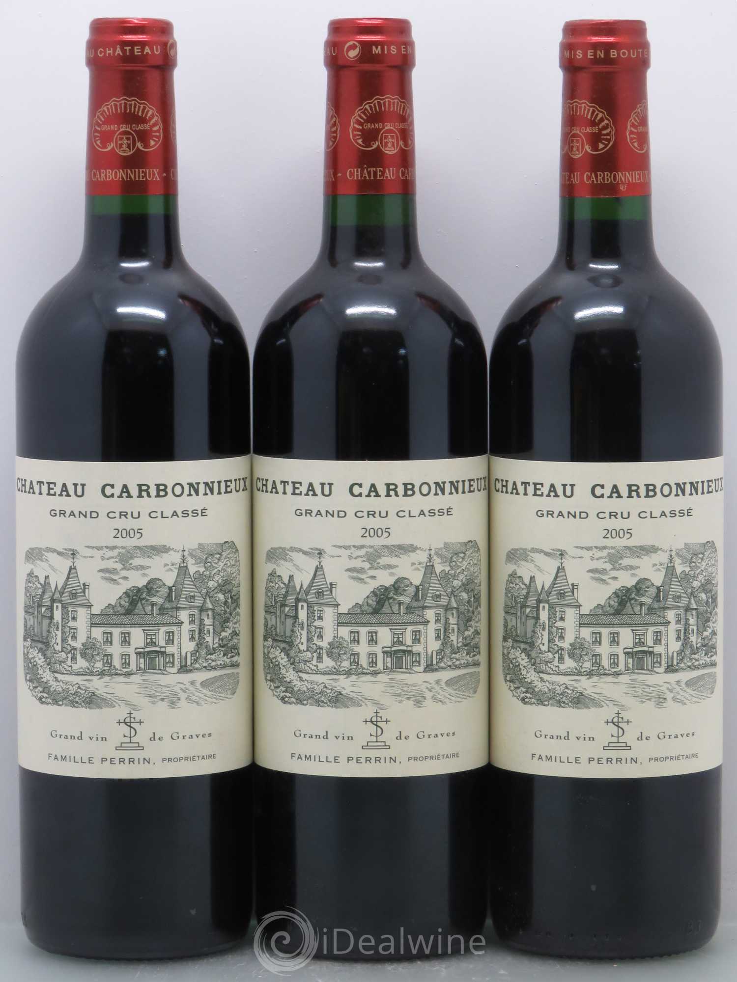 Château Carbonnieux Cru Classé de Graves 2005 - Lot de 12 bouteilles - 4
