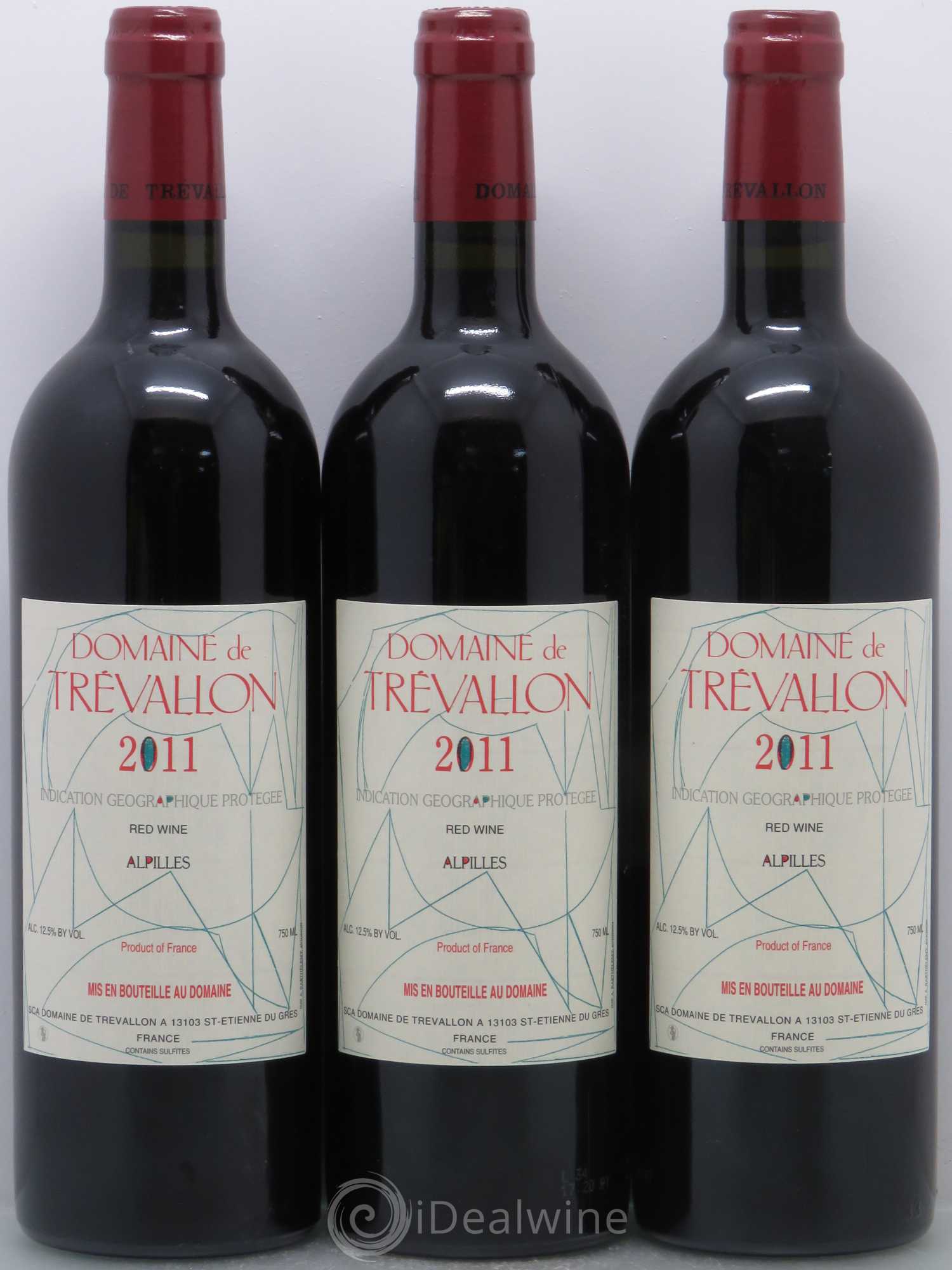 Coteaux d'Aix-en-Provence Trévallon (Domaine de) Eloi Dürrbach 2011 - Lot de 12 bouteilles - 2