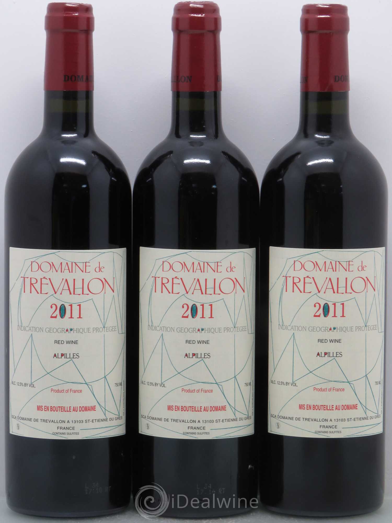 Coteaux d'Aix-en-Provence Trévallon (Domaine de) Eloi Dürrbach 2011 - Lot de 12 bouteilles - 3