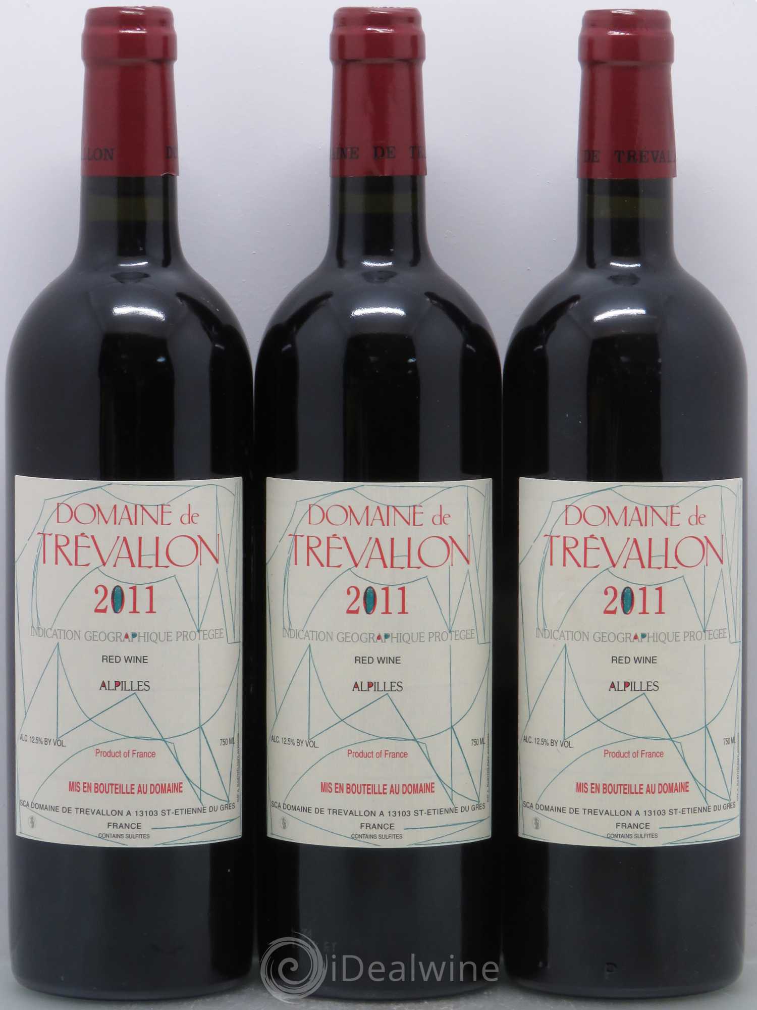 Coteaux d'Aix-en-Provence Trévallon (Domaine de) Eloi Dürrbach 2011 - Lot de 12 bouteilles - 4