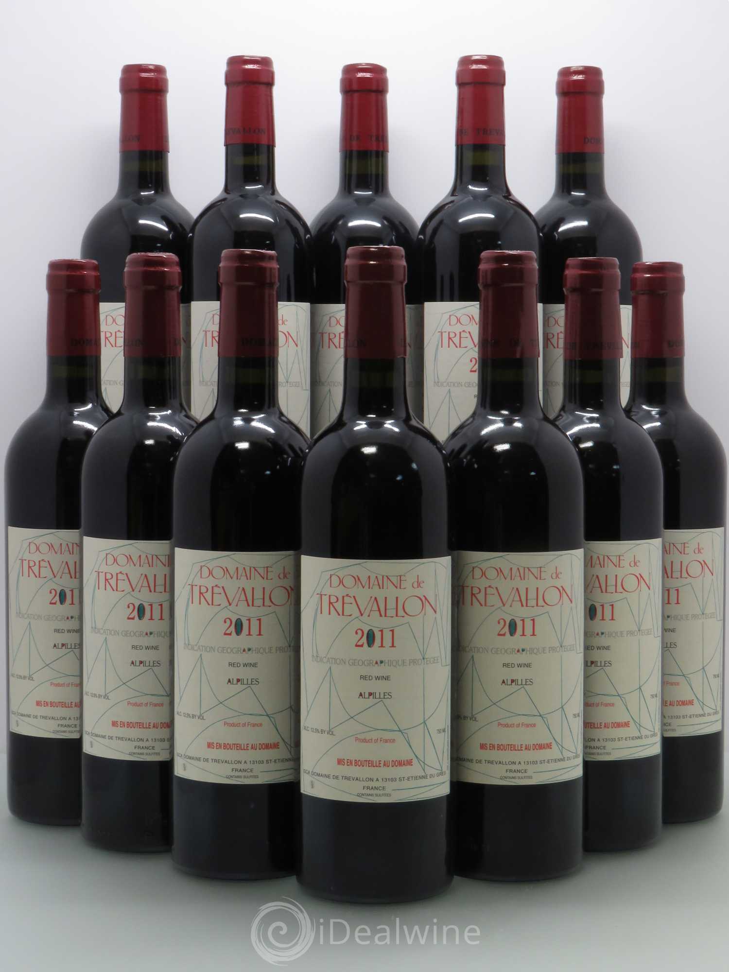 Coteaux d'Aix-en-Provence Trévallon (Domaine de) Eloi Dürrbach 2011 - Lot de 12 bouteilles - 0