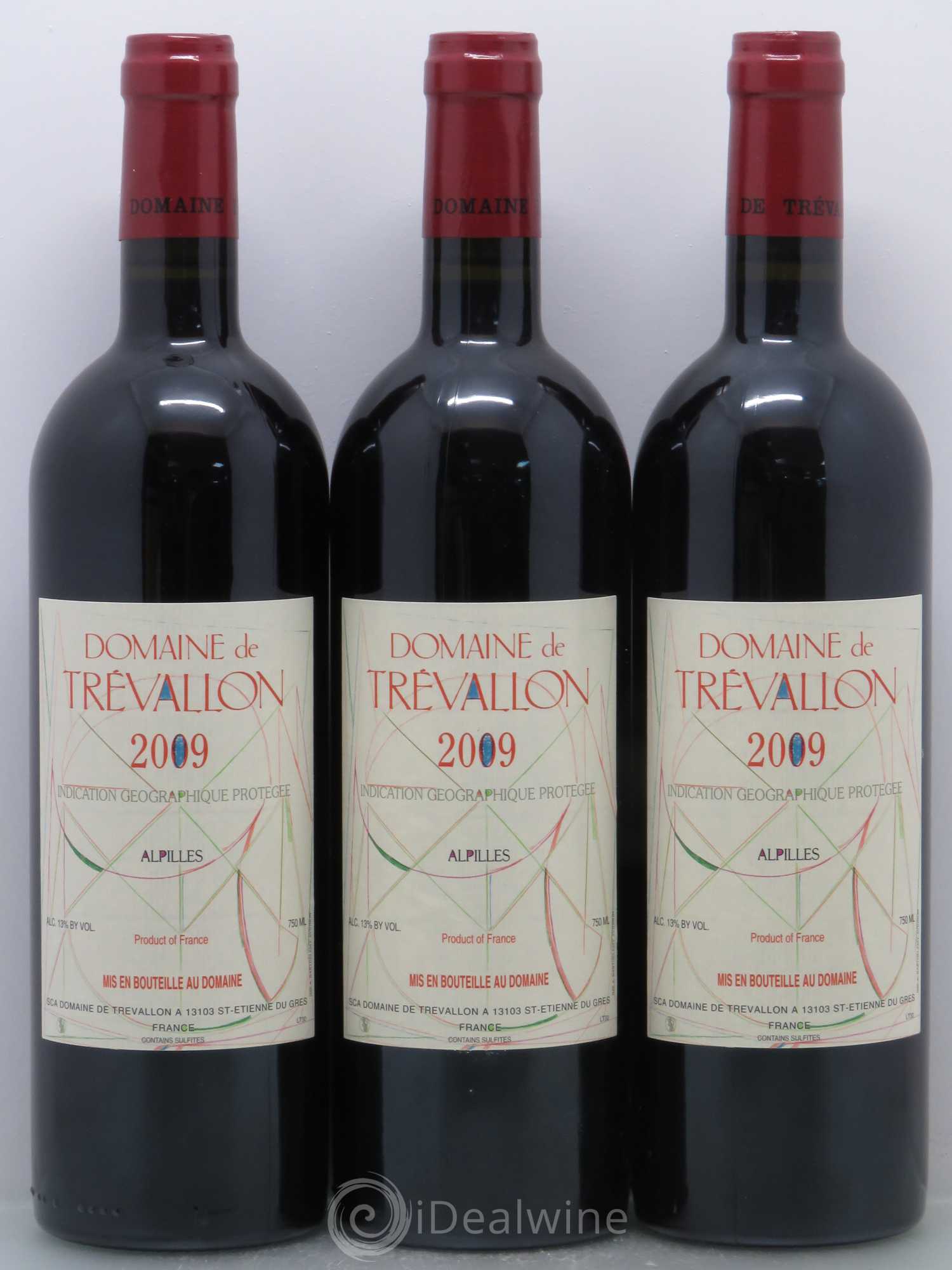 Coteaux d'Aix-en-Provence Trévallon (Domaine de) Eloi Dürrbach 2009 - Lot de 12 bouteilles - 2