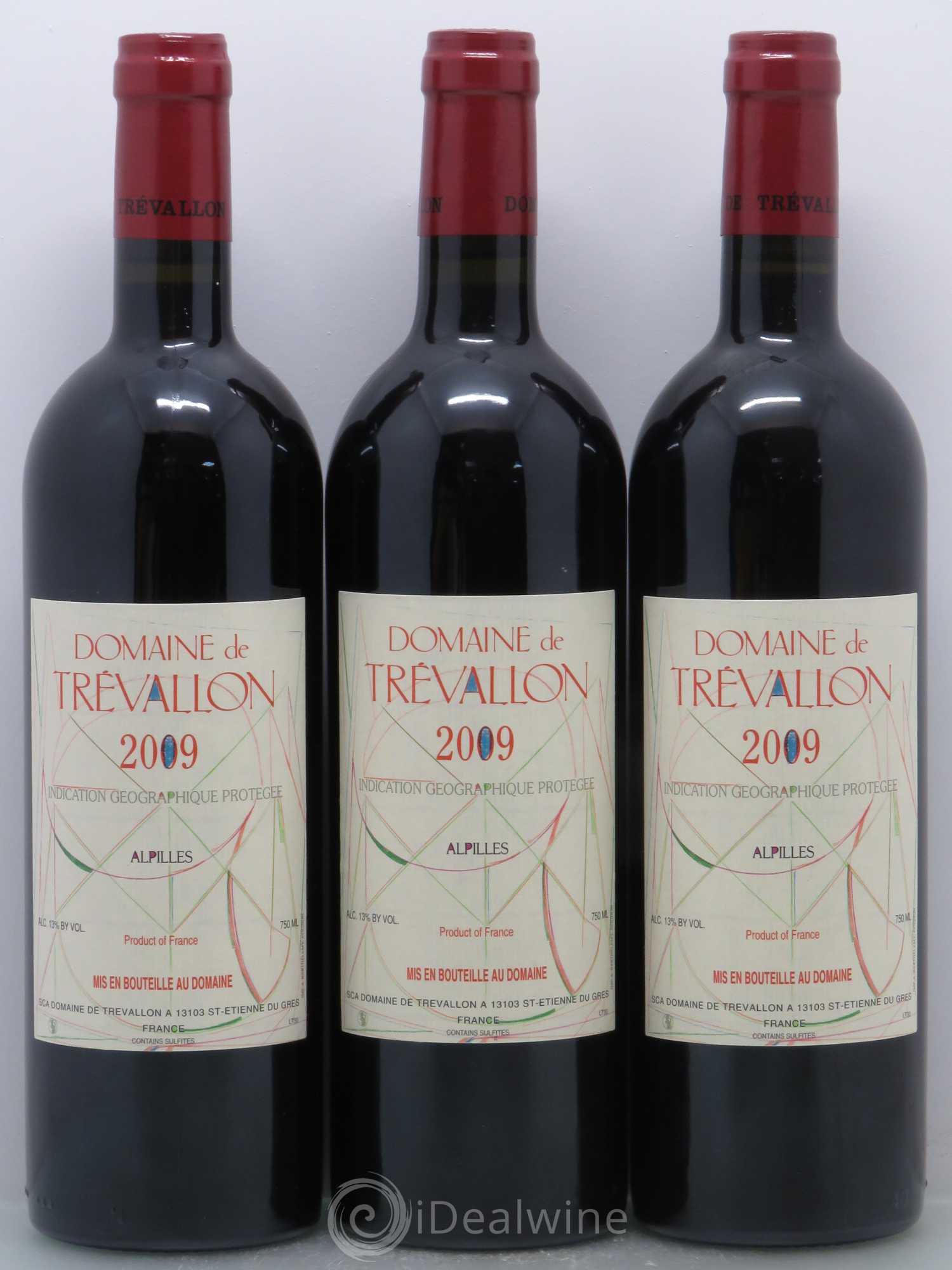 Coteaux d'Aix-en-Provence Trévallon (Domaine de) Eloi Dürrbach 2009 - Lot de 12 bouteilles - 3