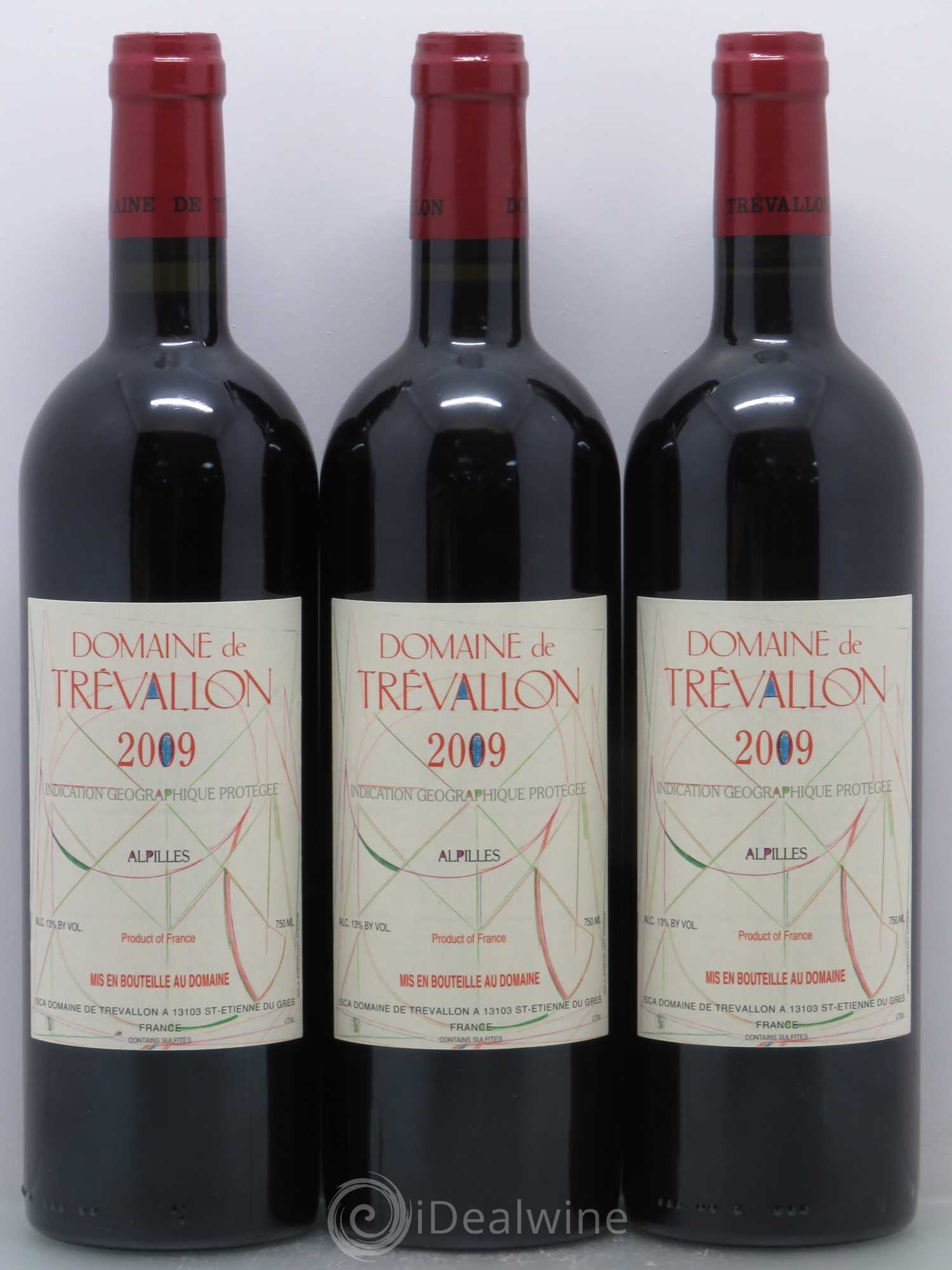 Coteaux d'Aix-en-Provence Trévallon (Domaine de) Eloi Dürrbach 2009 - Lot de 12 bouteilles - 4