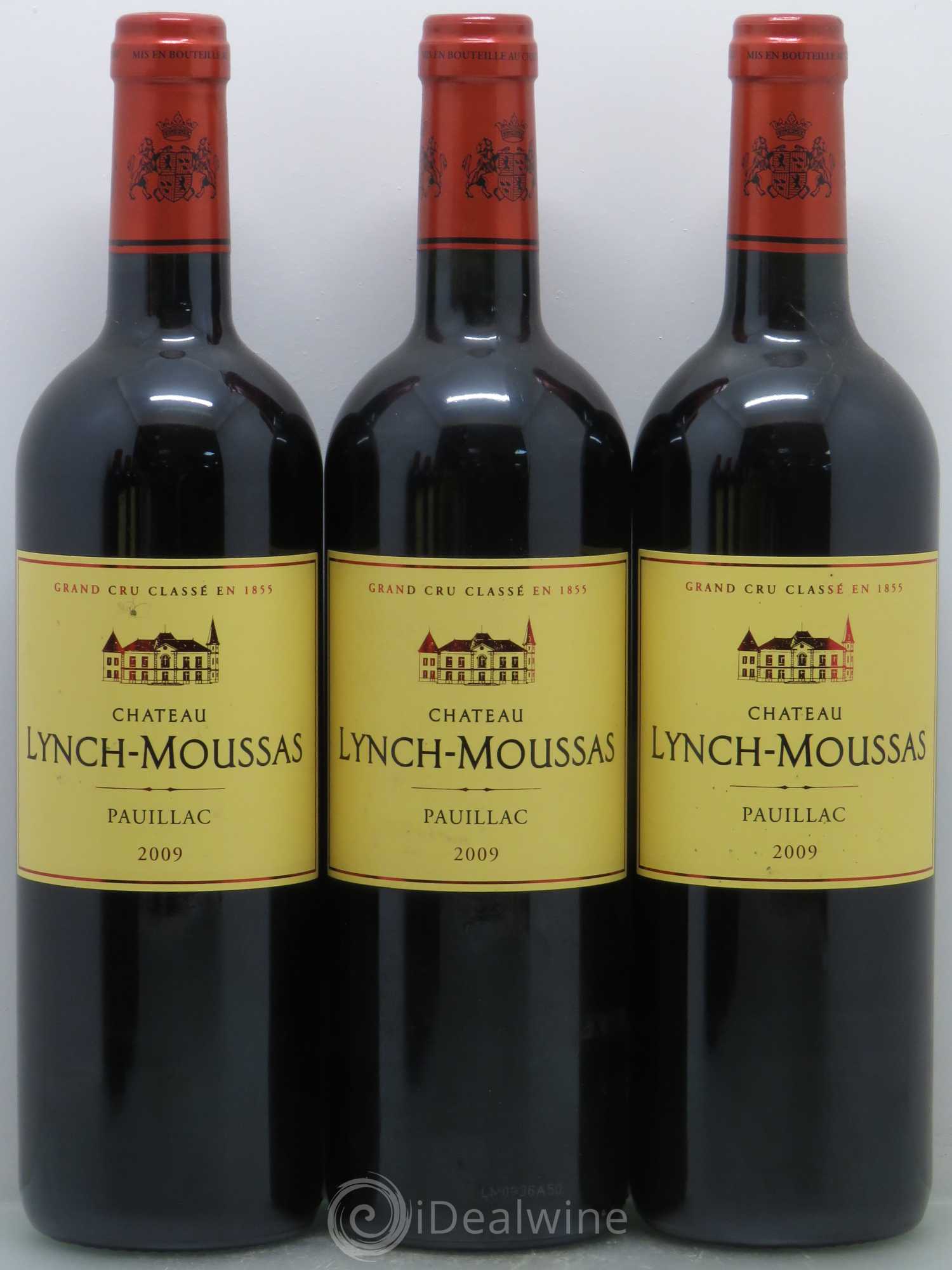 Château Lynch Moussas 5ème Grand Cru Classé 2009 - Lot de 12 bouteilles - 1