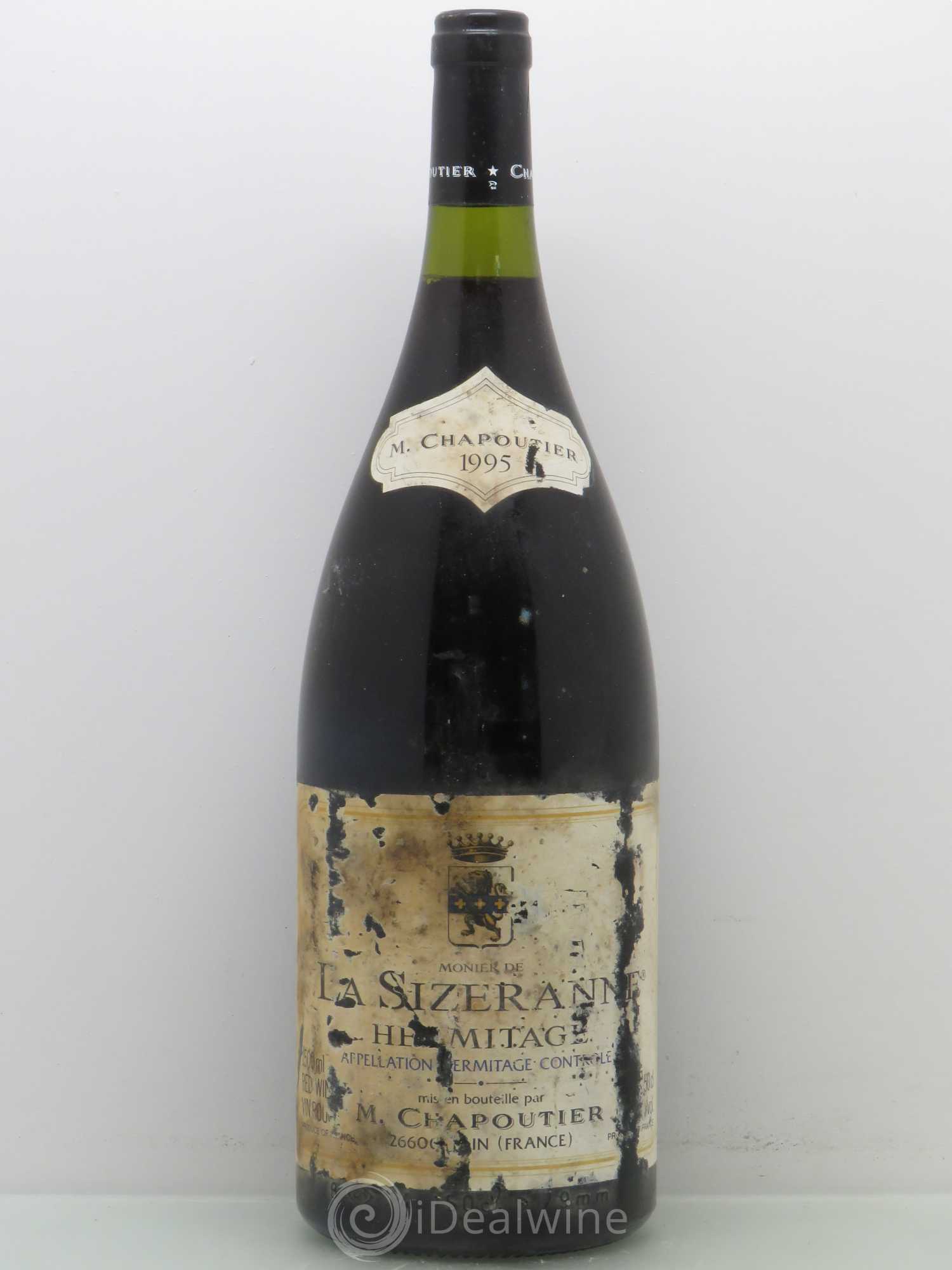Hermitage Monier de La Sizeranne Chapoutier 1995 - Lot de 1 magnum - 0