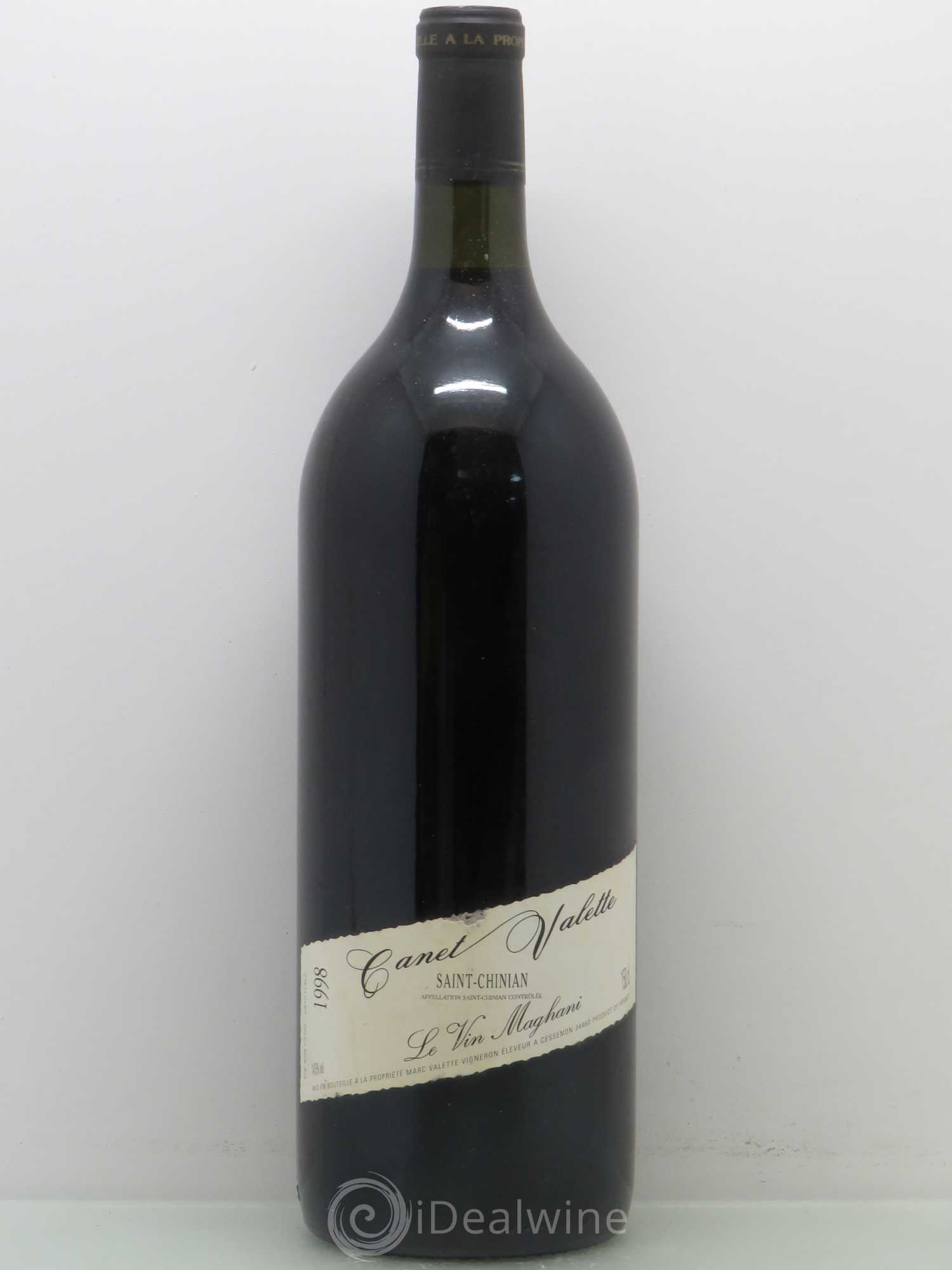 Saint-Chinian Maghani Canet-Valette (Domaine) 1998 - Lot de 1 magnum - 0