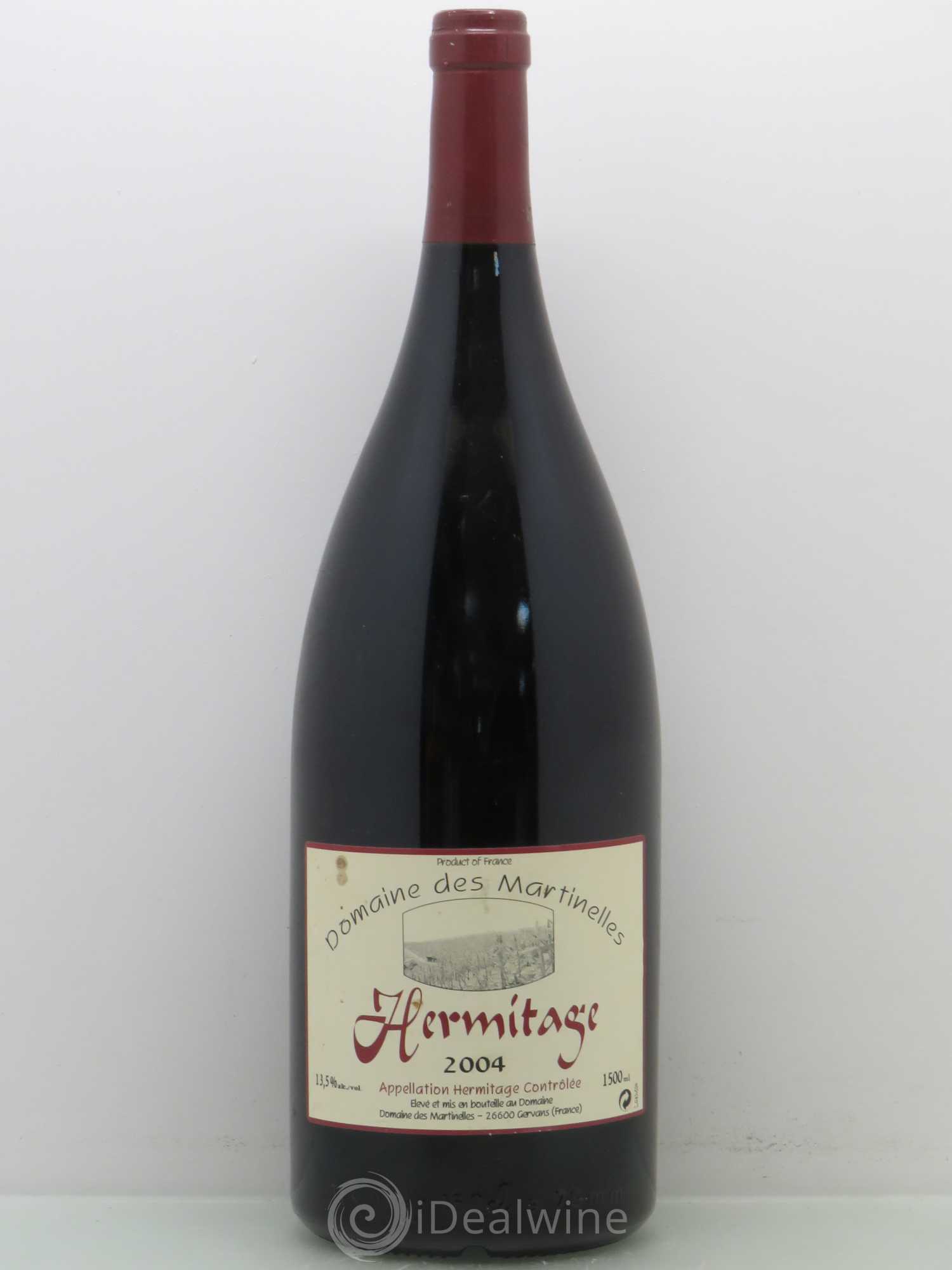 Hermitage Domaine Des Martinelles 2004 - Lot de 1 magnum - 0