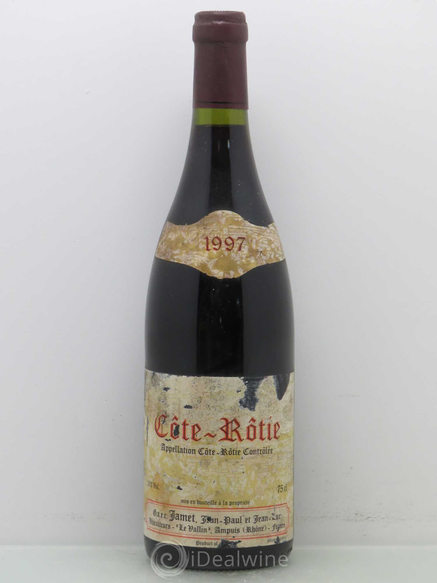 Côte-Rôtie Jamet (Domaine) 1997 - Lot de 1 bouteille - 0