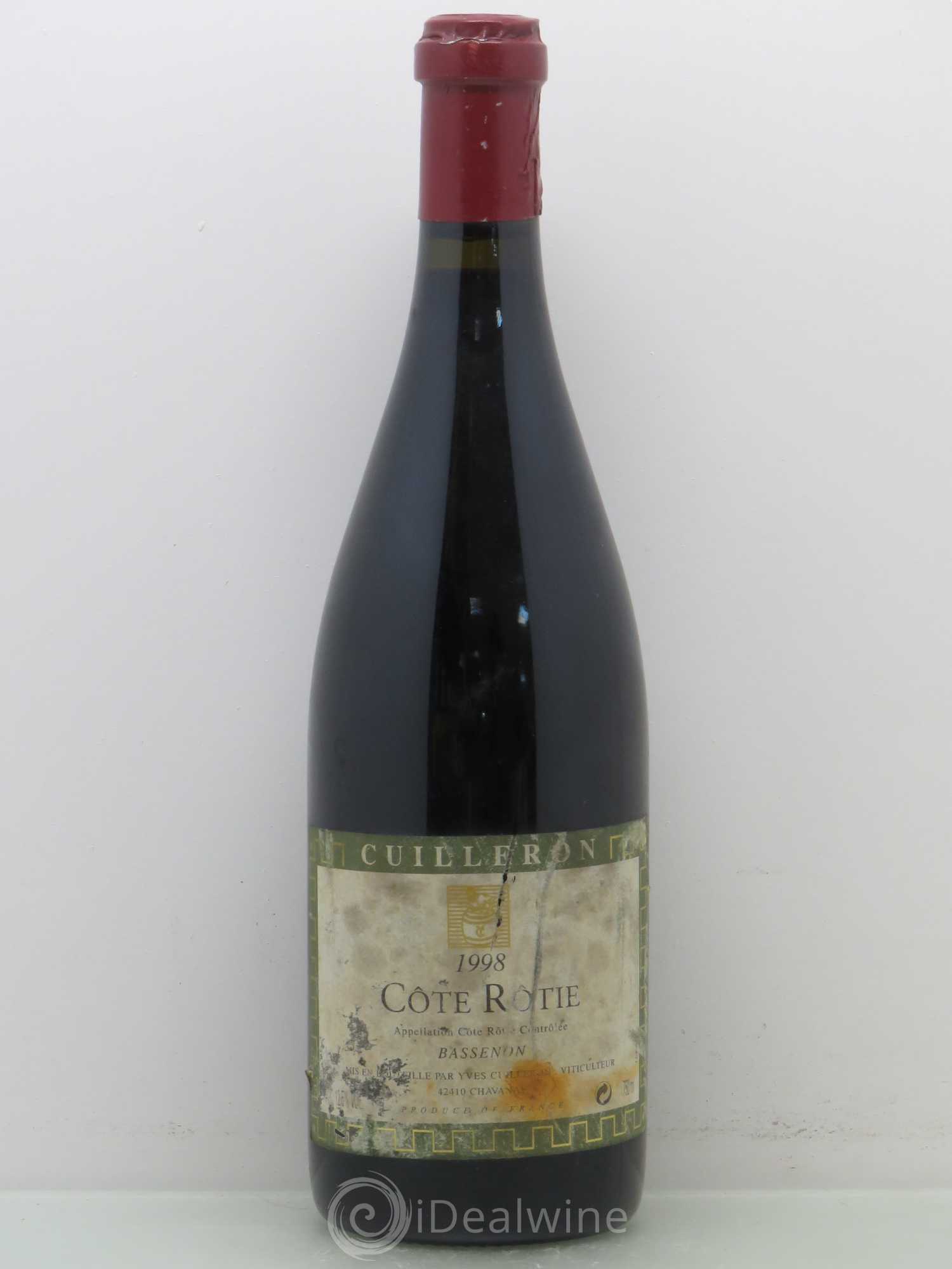 Côte-Rôtie Bassenon Yves Cuilleron (Domaine) 1998 - Lot de 1 bouteille - 0