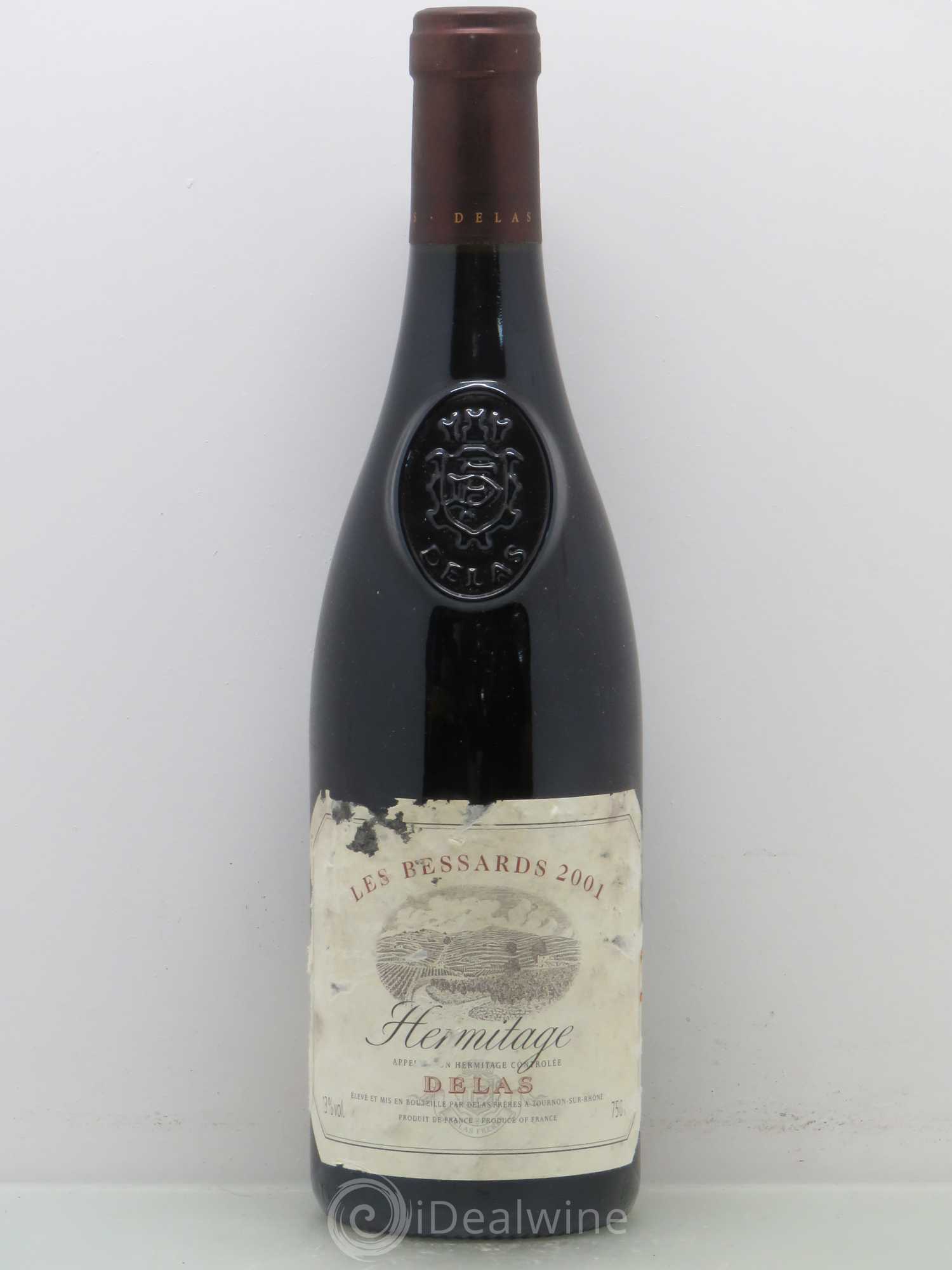 Hermitage Les Bessards Delas Frères 2001 - Lot de 1 bouteille - 0