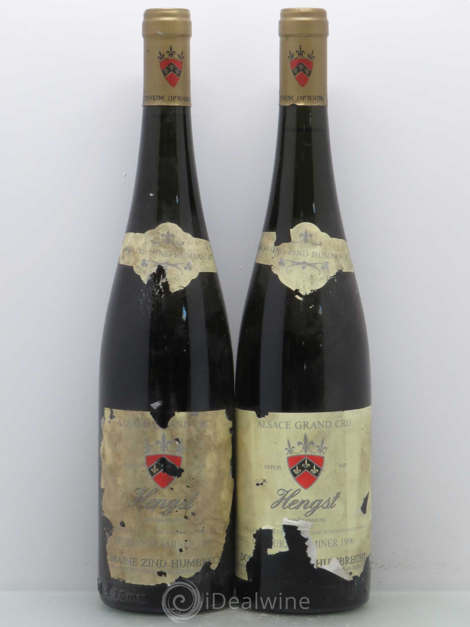 Alsace Gewurztraminer Zind-Humbrecht (Domaine) Hengst Wintzenheim 1996 - Lotto di 2 bottiglie - 0