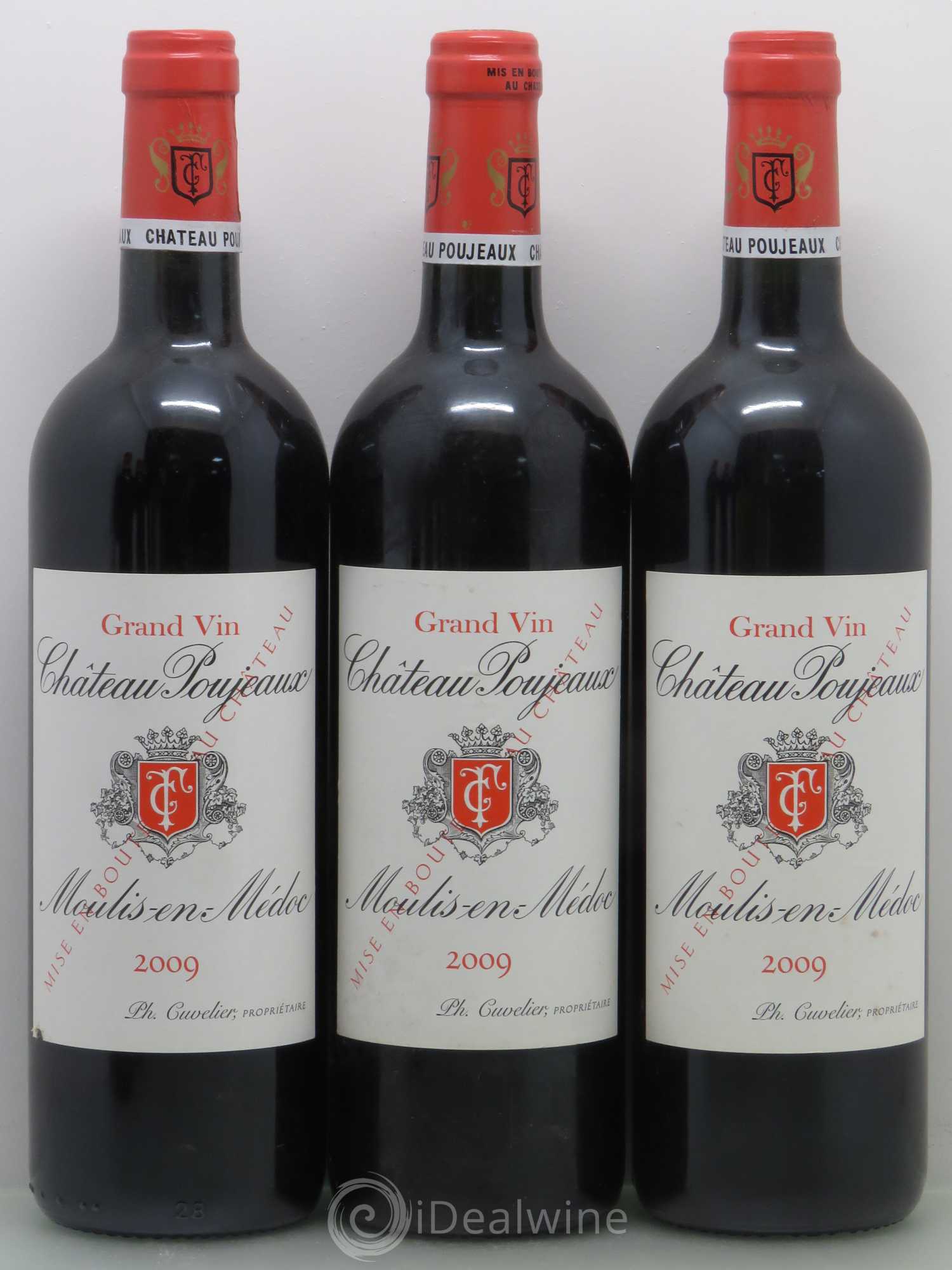 Château Poujeaux 2009 - Lot de 6 bouteilles - 1