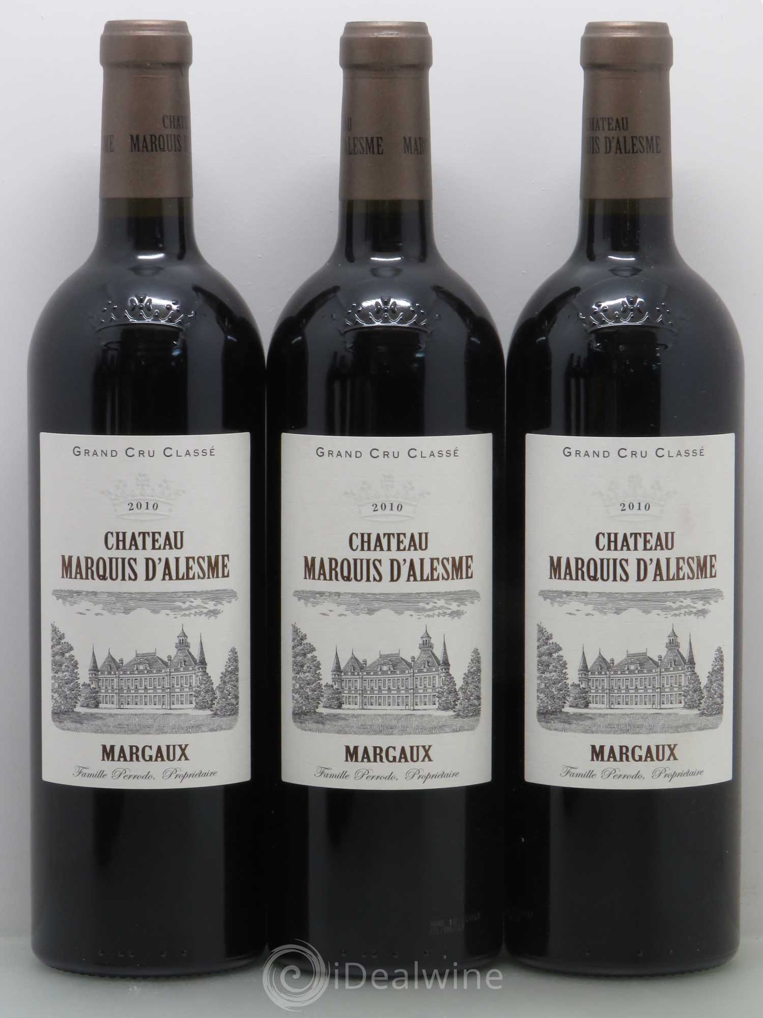 Château Marquis d'Alesme 2010 - Lot de 6 bouteilles - 1