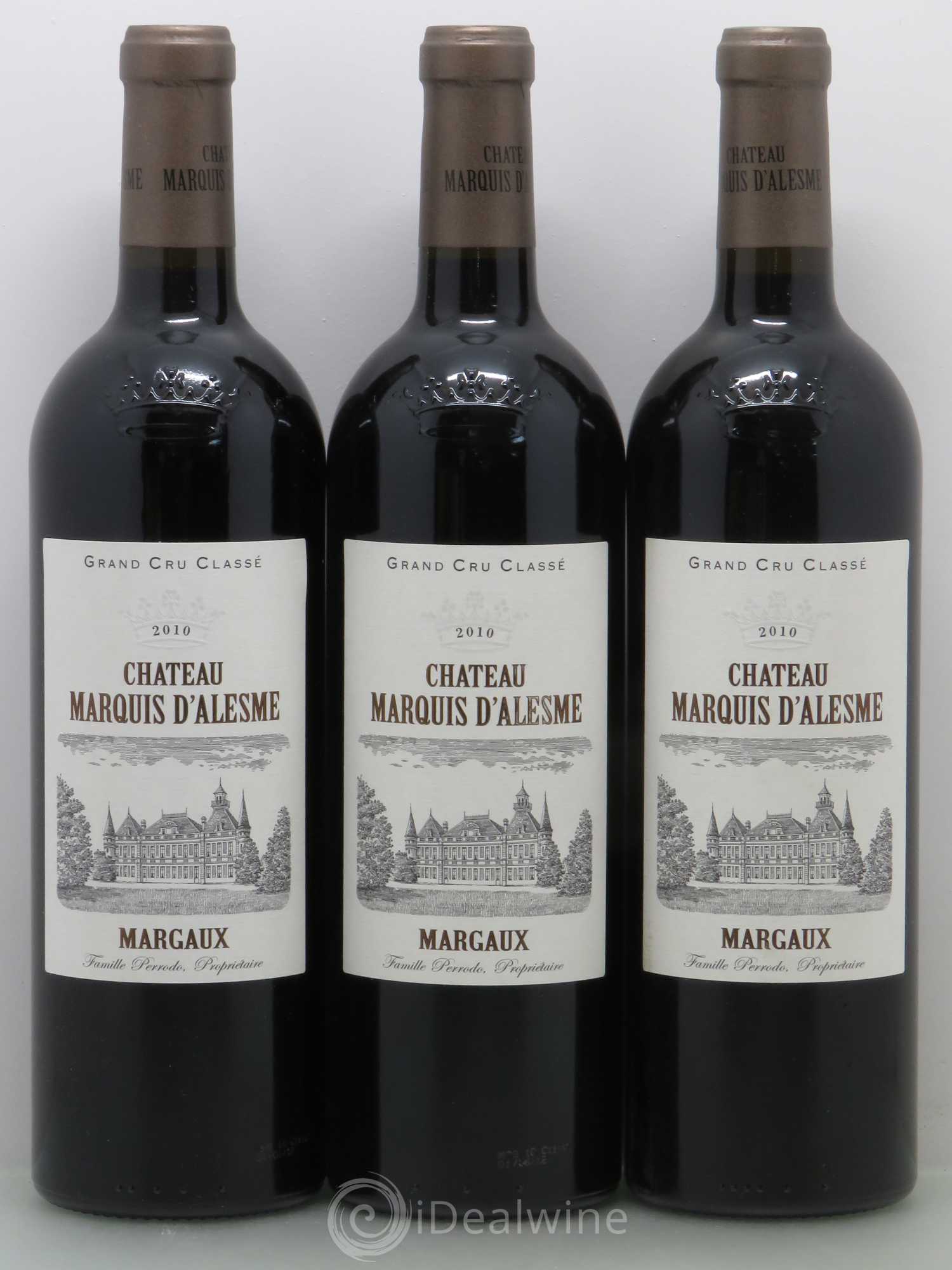 Château Marquis d'Alesme 2010 - Lot de 6 bouteilles - 2