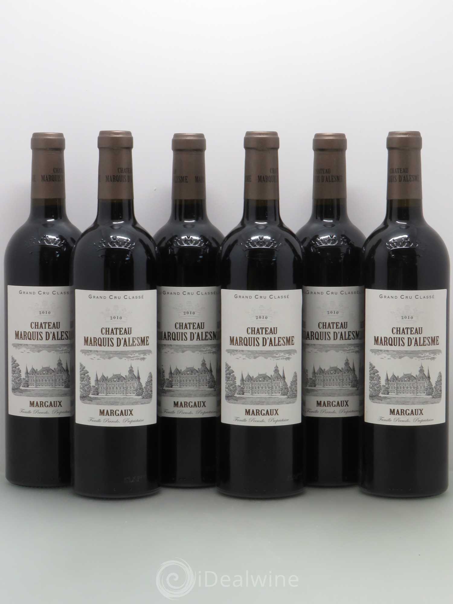 Château Marquis d'Alesme 2010 - Lot de 6 bouteilles - 0
