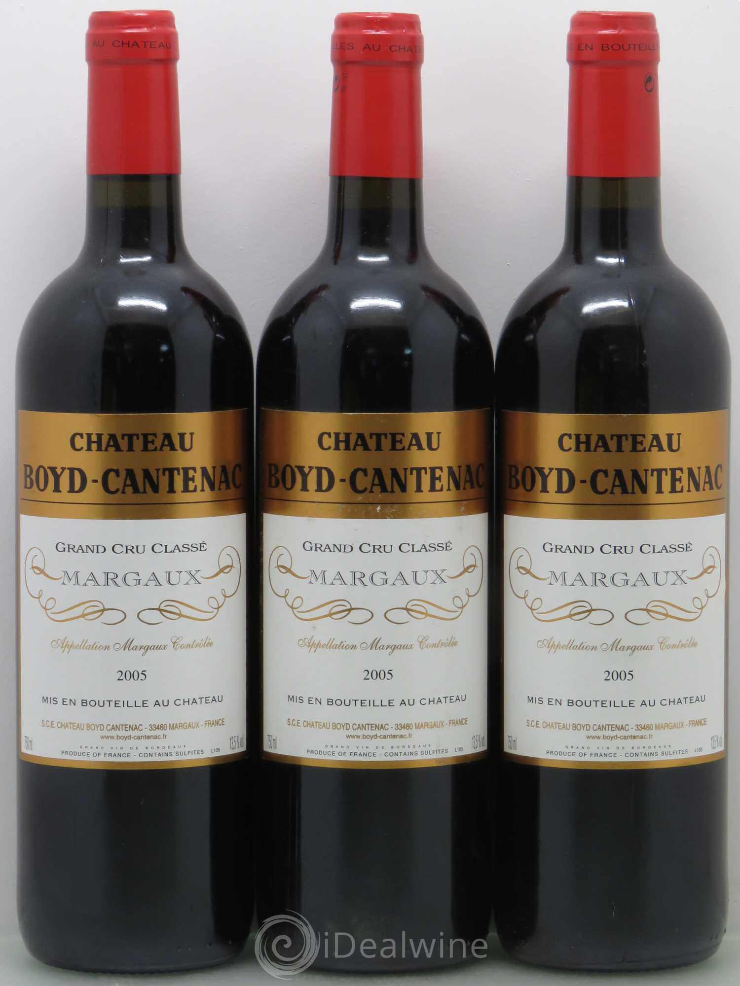 Château Boyd Cantenac 3ème Grand Cru Classé 2005 - Lot de 6 bouteilles - 2