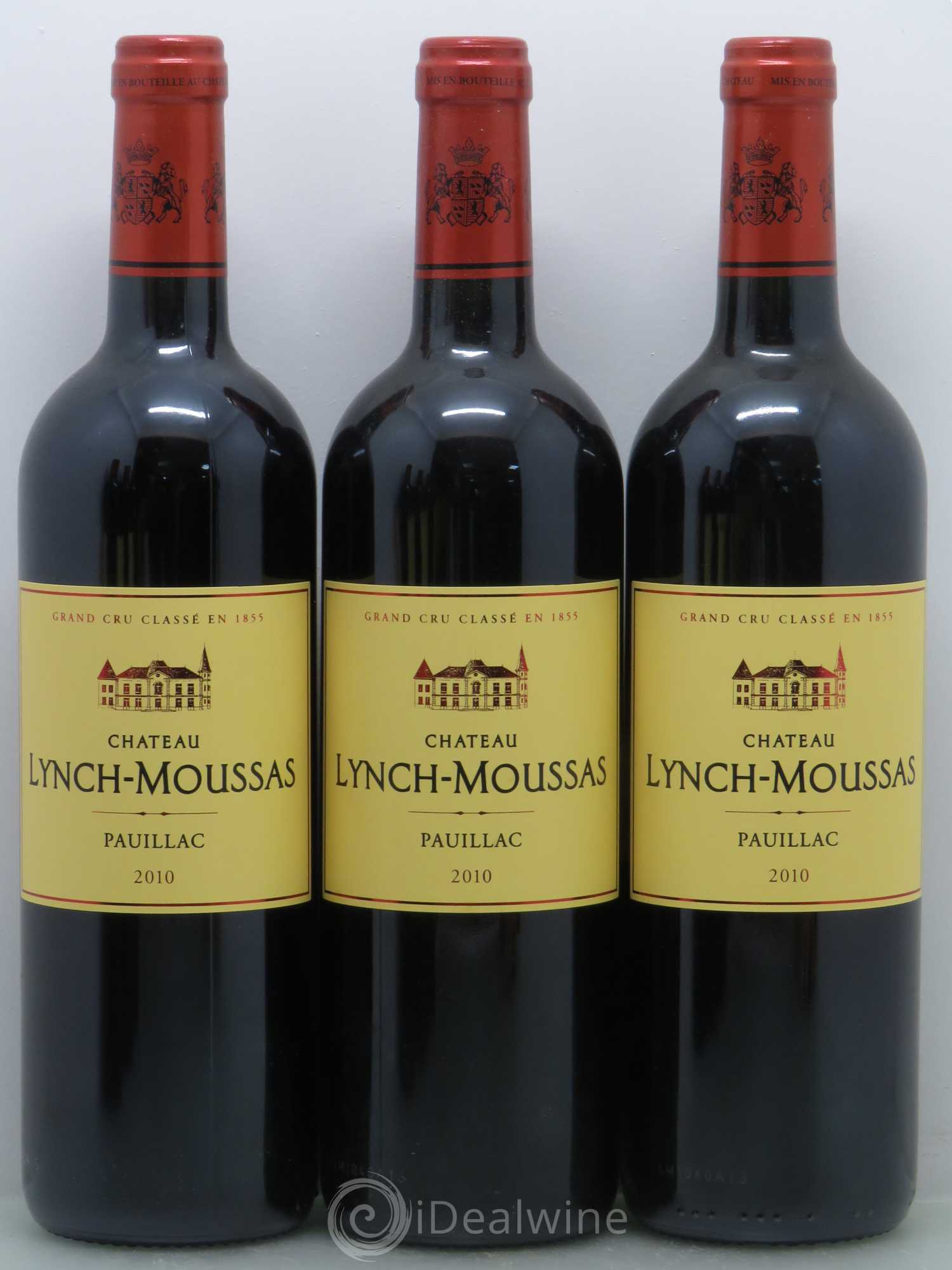 Château Lynch Moussas 5ème Grand Cru Classé 2010 - Lot de 6 bouteilles - 1