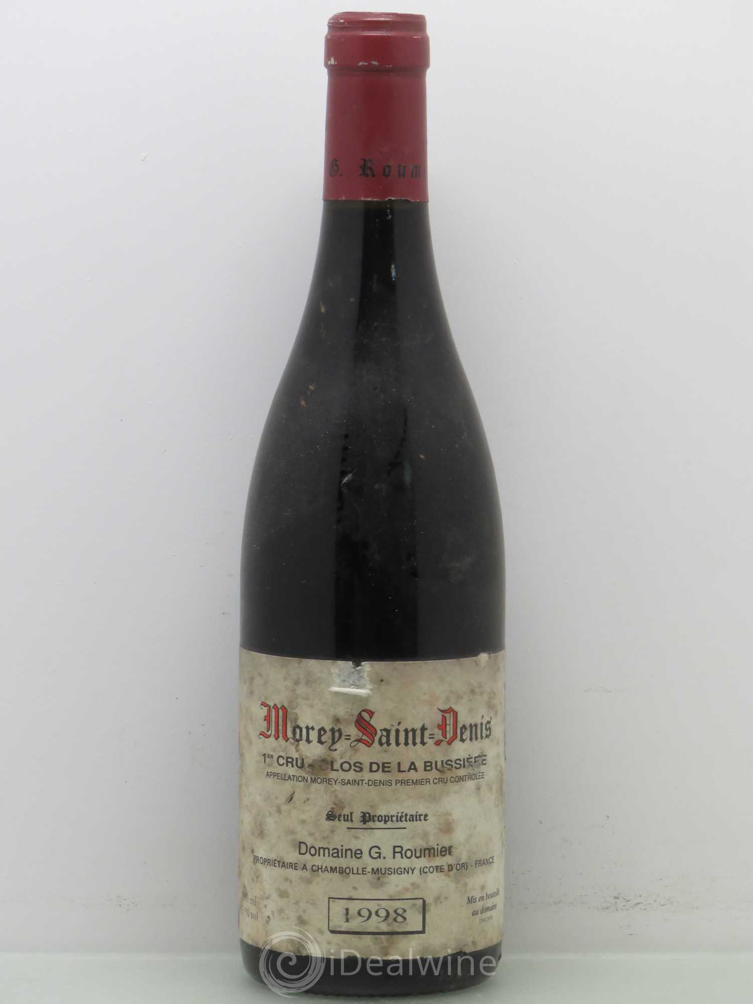 Morey-Saint-Denis 1er Cru Clos de la Bussière Georges Roumier (Domaine) 1998 - Lot de 1 bouteille - 0
