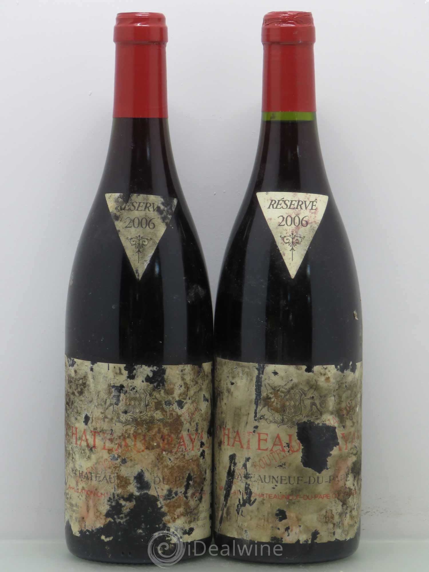 Châteauneuf-du-Pape Château Rayas Emmanuel Reynaud 2006 - Lot de 2 bouteilles - 0