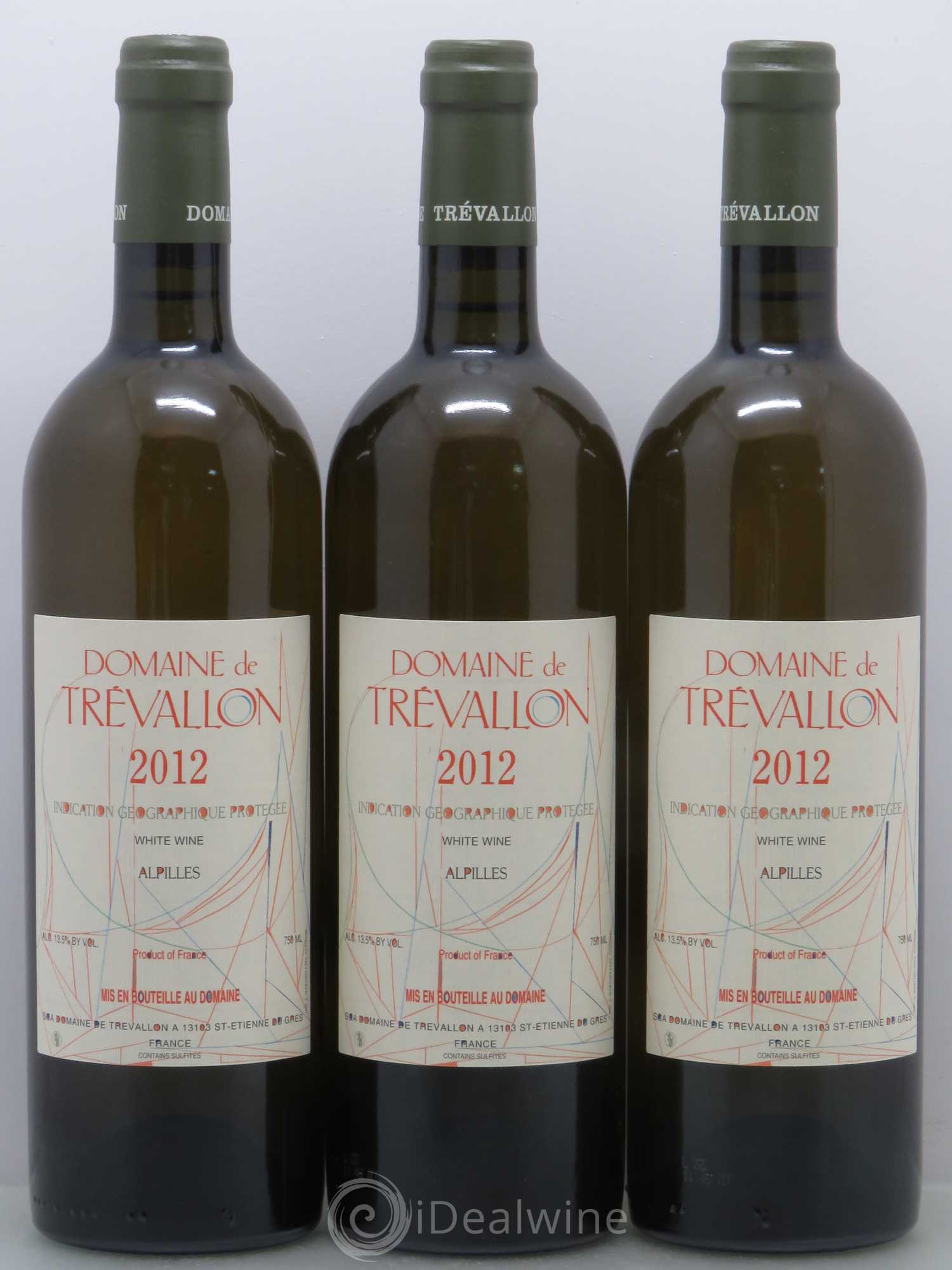 VDP Bouches du Rhône Trévallon (Domaine de) Eloi Dürrbach 2012 - Lot de 6 bouteilles - 2