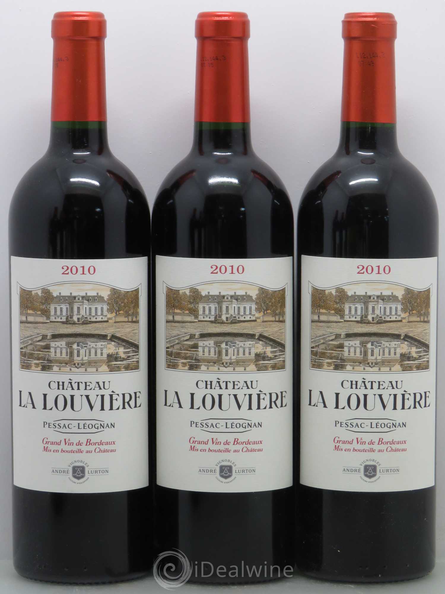 Château la Louvière 2010 - Lot de 6 bouteilles - 1