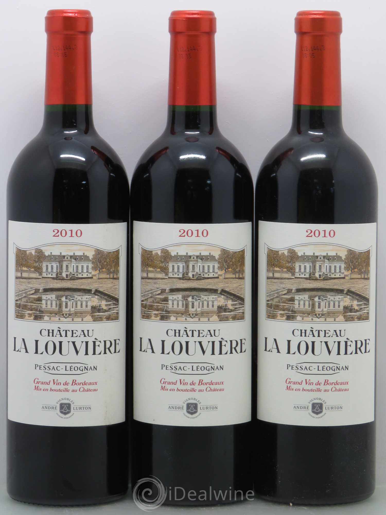 Château la Louvière 2010 - Lot de 6 bouteilles - 2