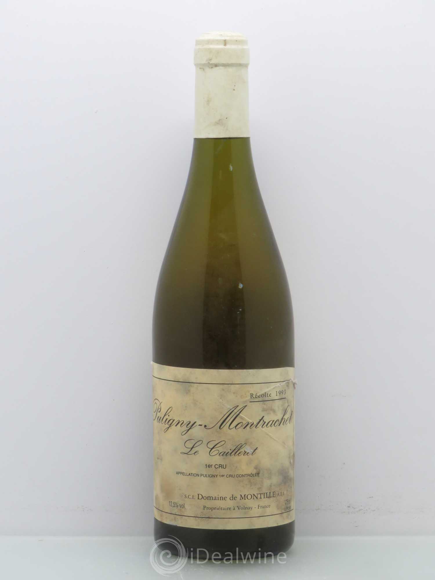 Puligny-Montrachet 1er Cru Le Cailleret De Montille (Domaine) 1993 - Lot de 1 bouteille - 0