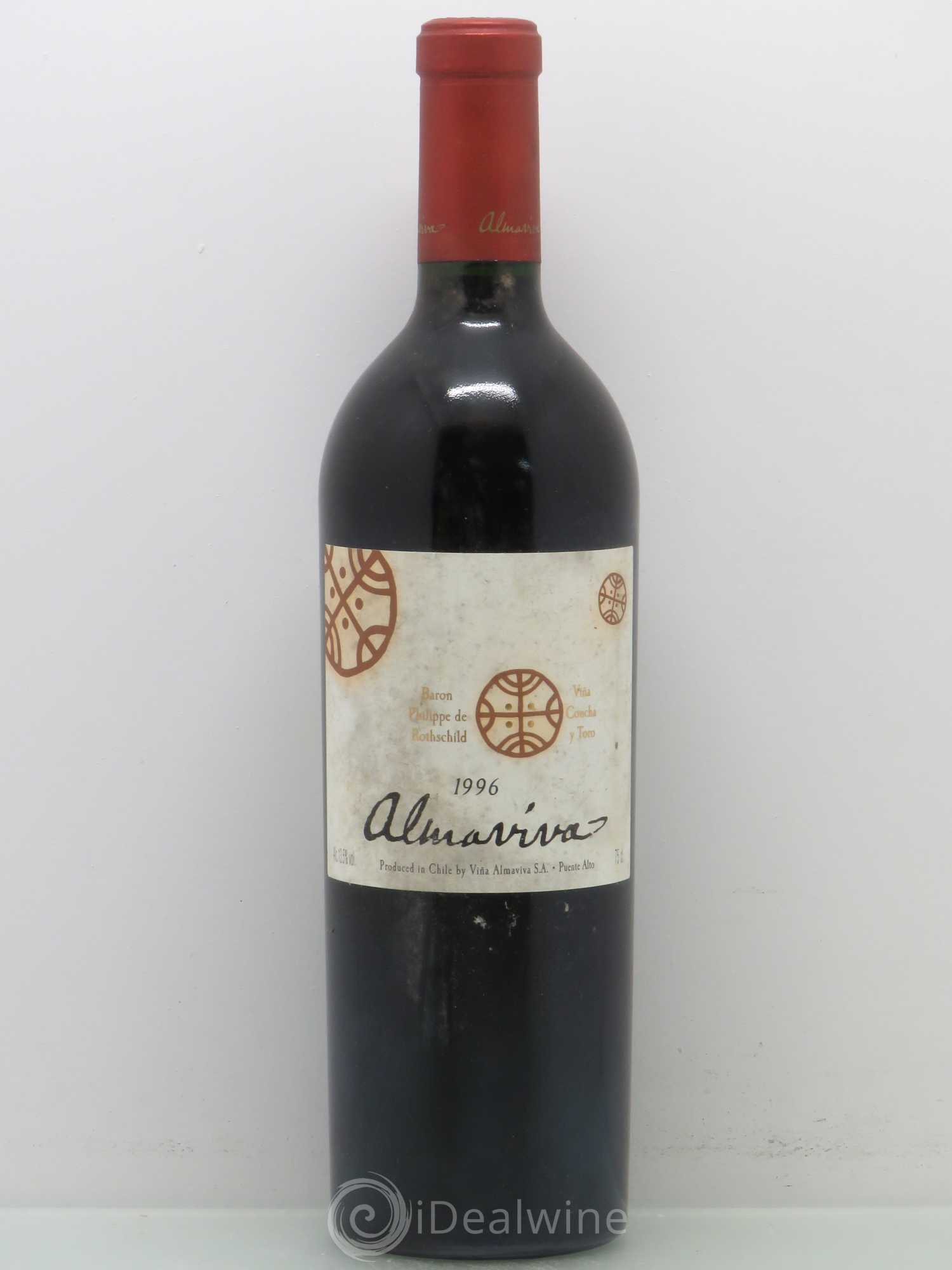 Chili Almaviva Baron P. de Rothschild Concha y Toro 1996 - Lot de 1 bouteille - 0