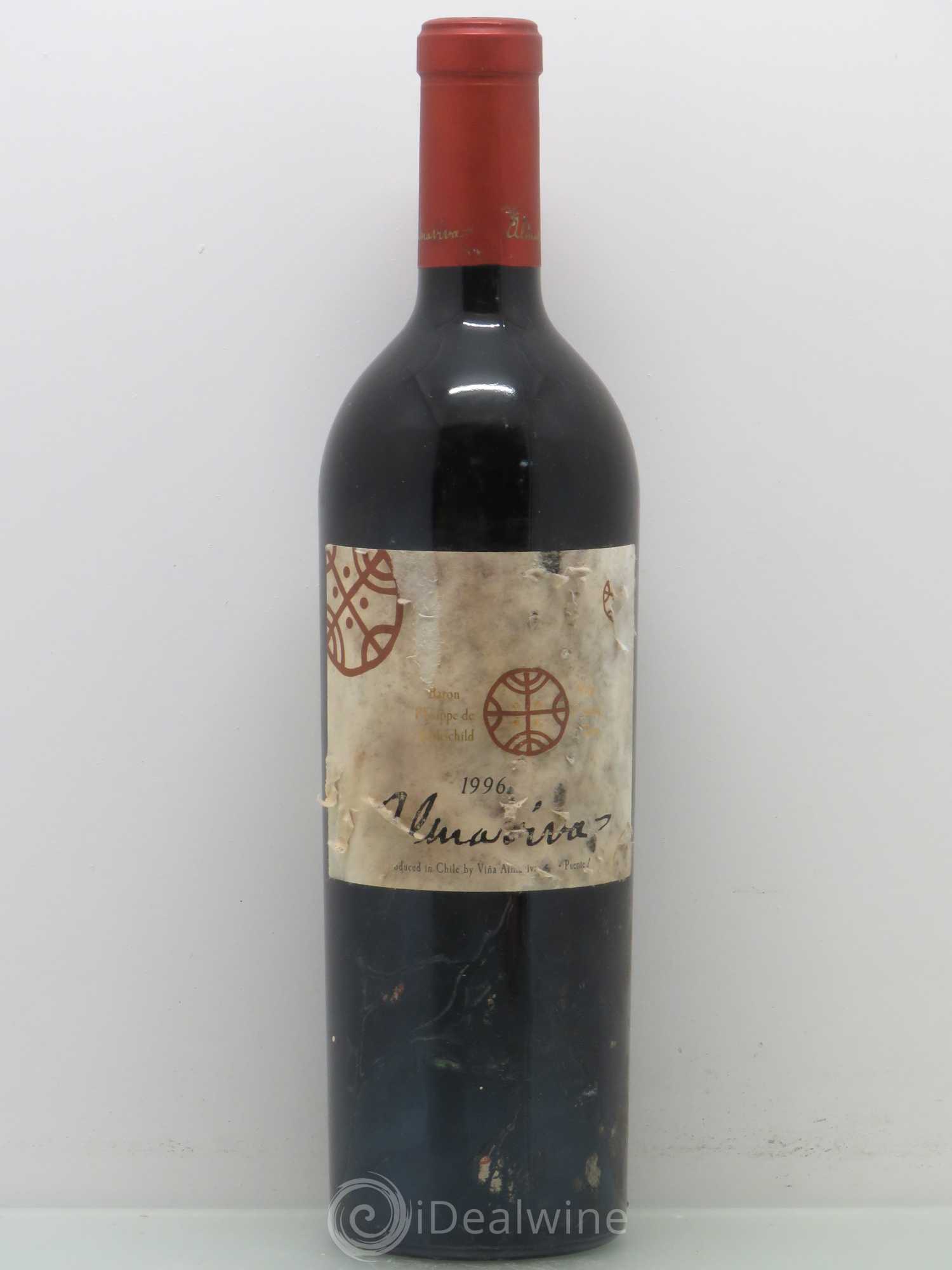 Chili Almaviva Baron P. de Rothschild Concha y Toro 1996 - Lot de 1 bouteille - 0