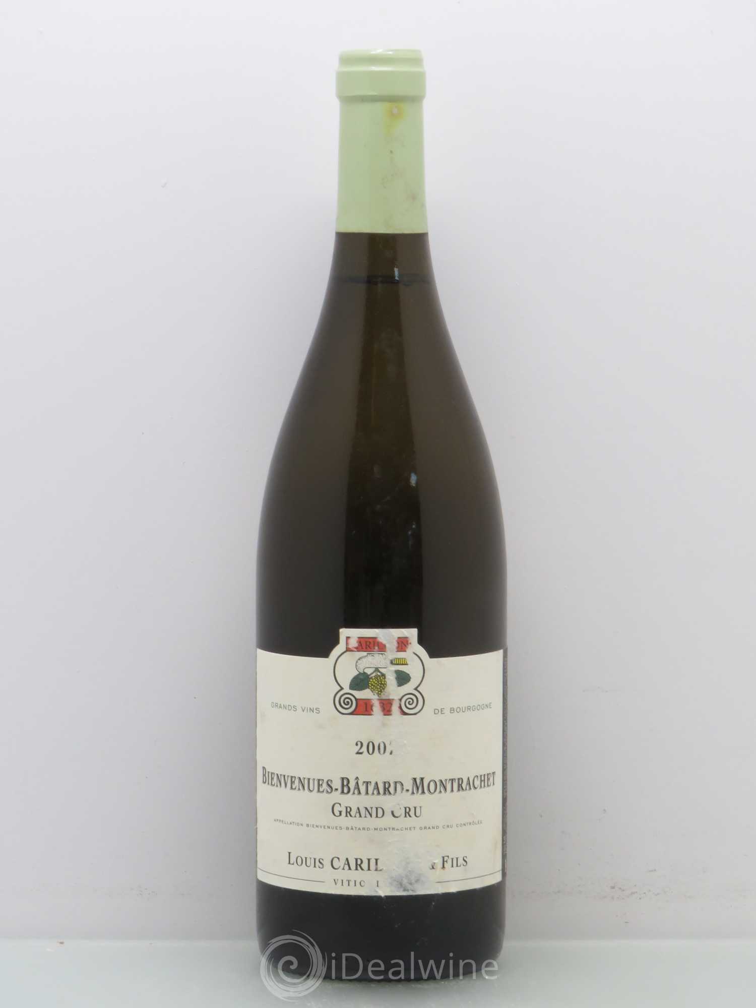 Bienvenues-Bâtard-Montrachet Grand Cru Louis Carillon & Fils 2007 - Lot de 1 bouteille - 0