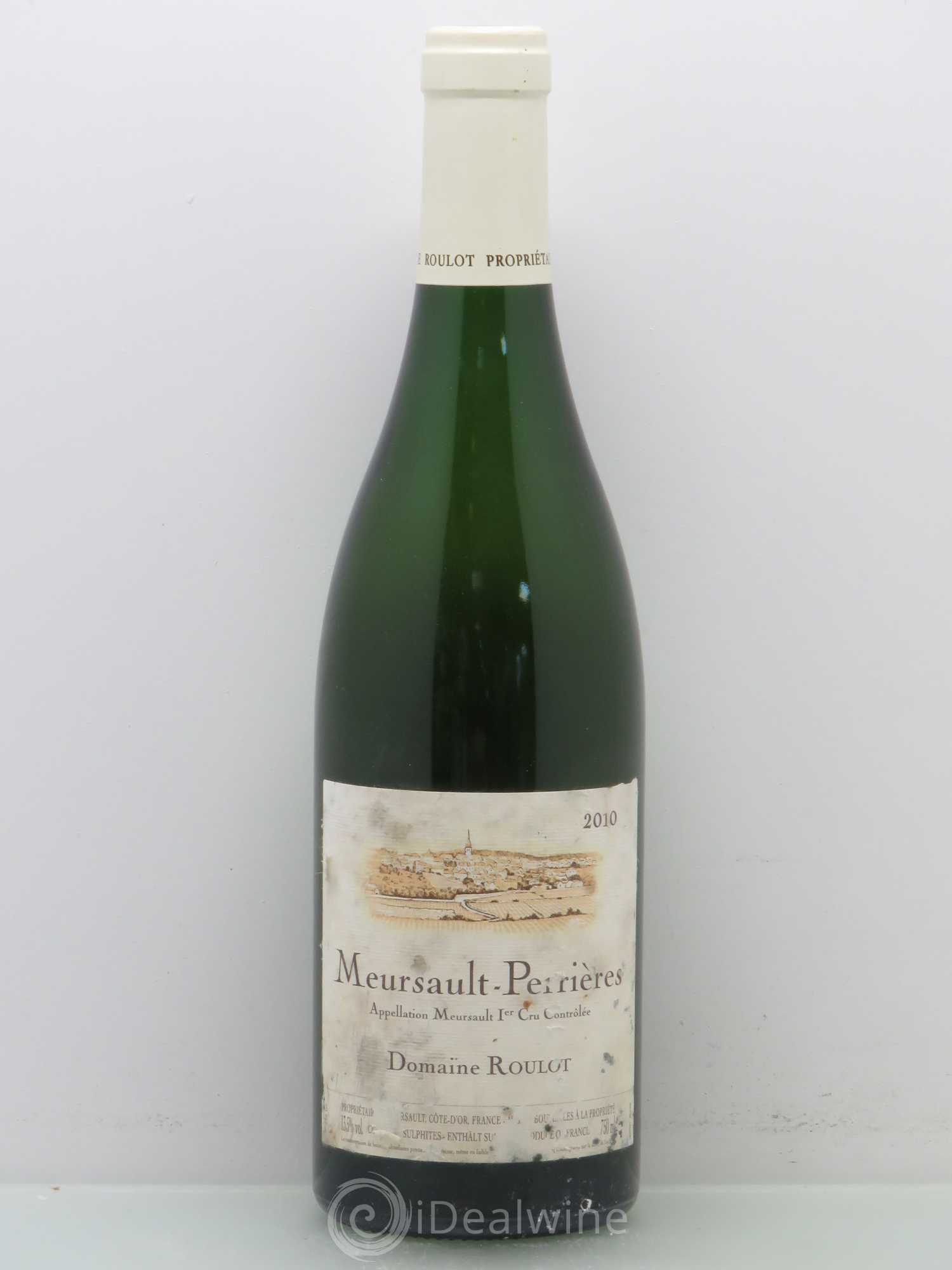 Meursault 1er Cru Perrières Roulot (Domaine) 2010 - Lot de 1 bouteille - 0
