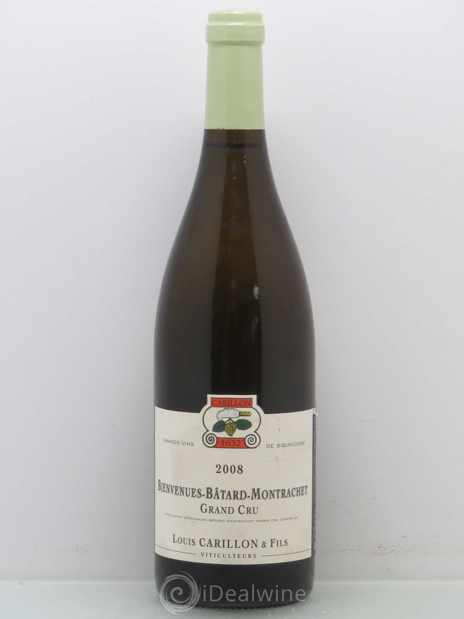 Bienvenues-Bâtard-Montrachet Grand Cru Louis Carillon & Fils 2008 - Lot de 1 bouteille - 0