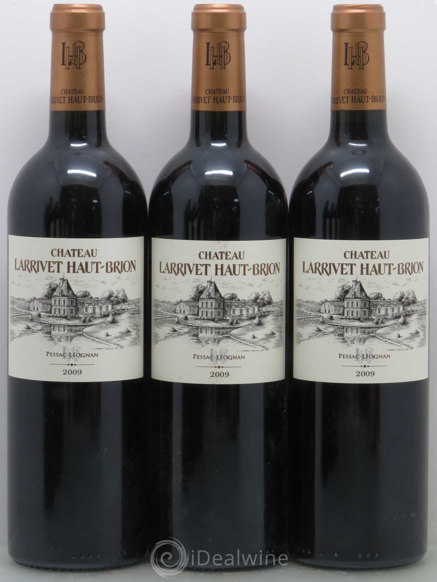 Château Larrivet Haut-Brion 2009 - Lot de 6 bouteilles - 1