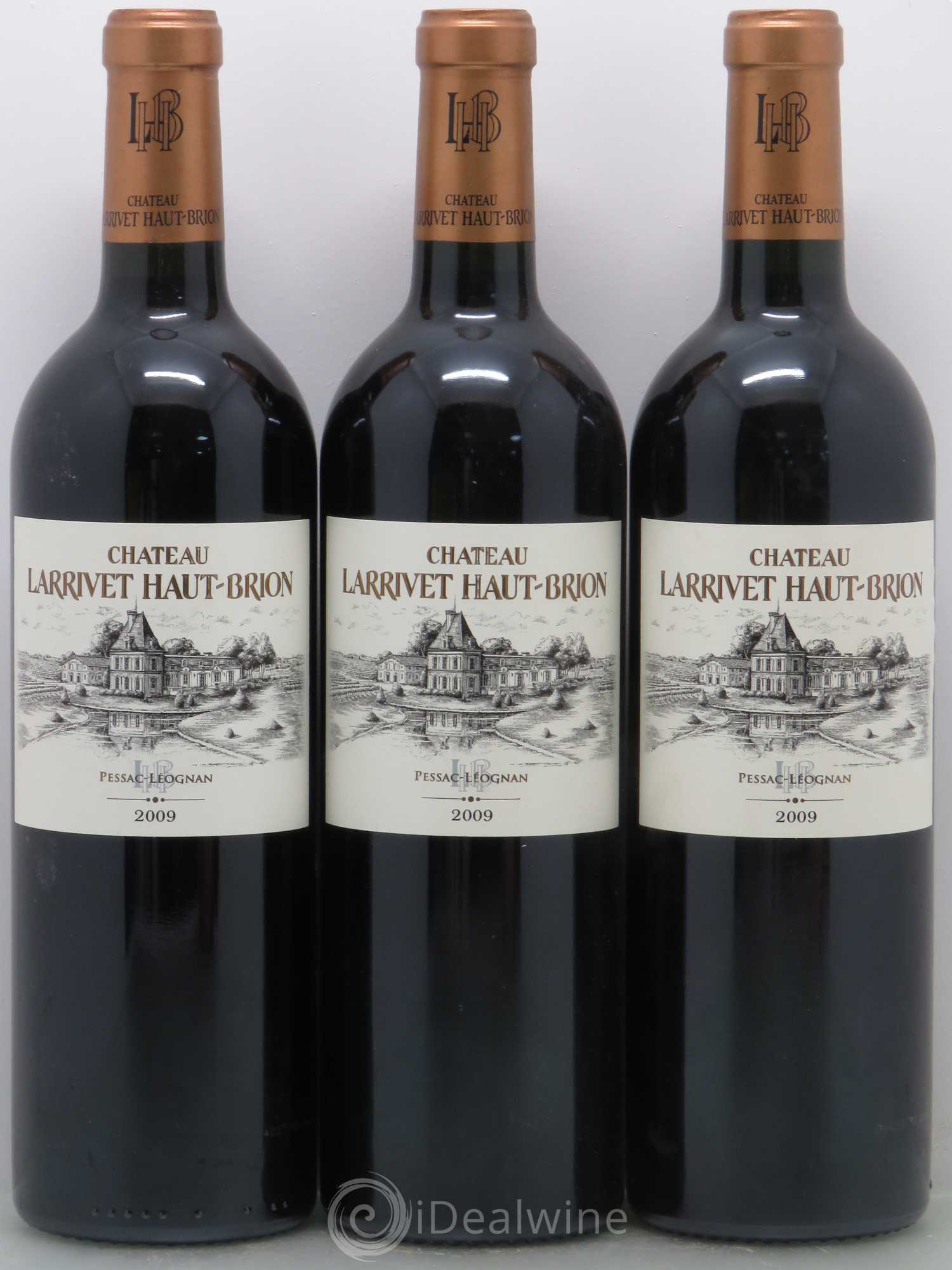 Château Larrivet Haut-Brion 2009 - Lot de 6 bouteilles - 2