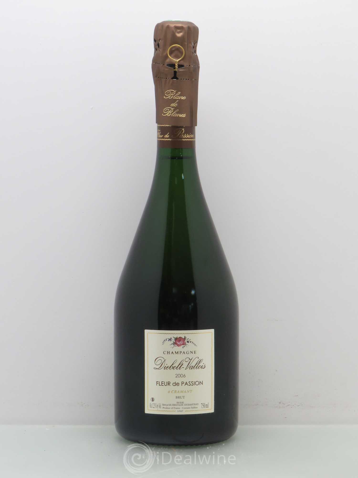 Champagne Fleur de Passion Diebolt Vallois 2006 - Posten von 1 Flasche - 0