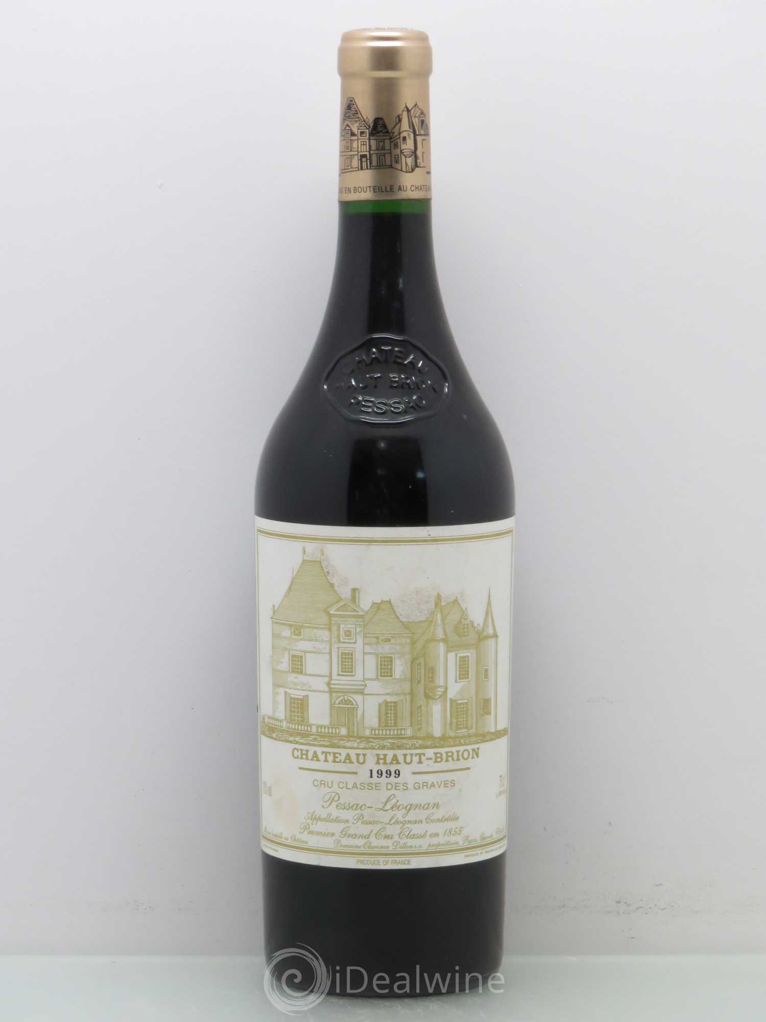 Château Haut Brion 1er Grand Cru Classé 1999 - Lot de 1 bouteille - 0